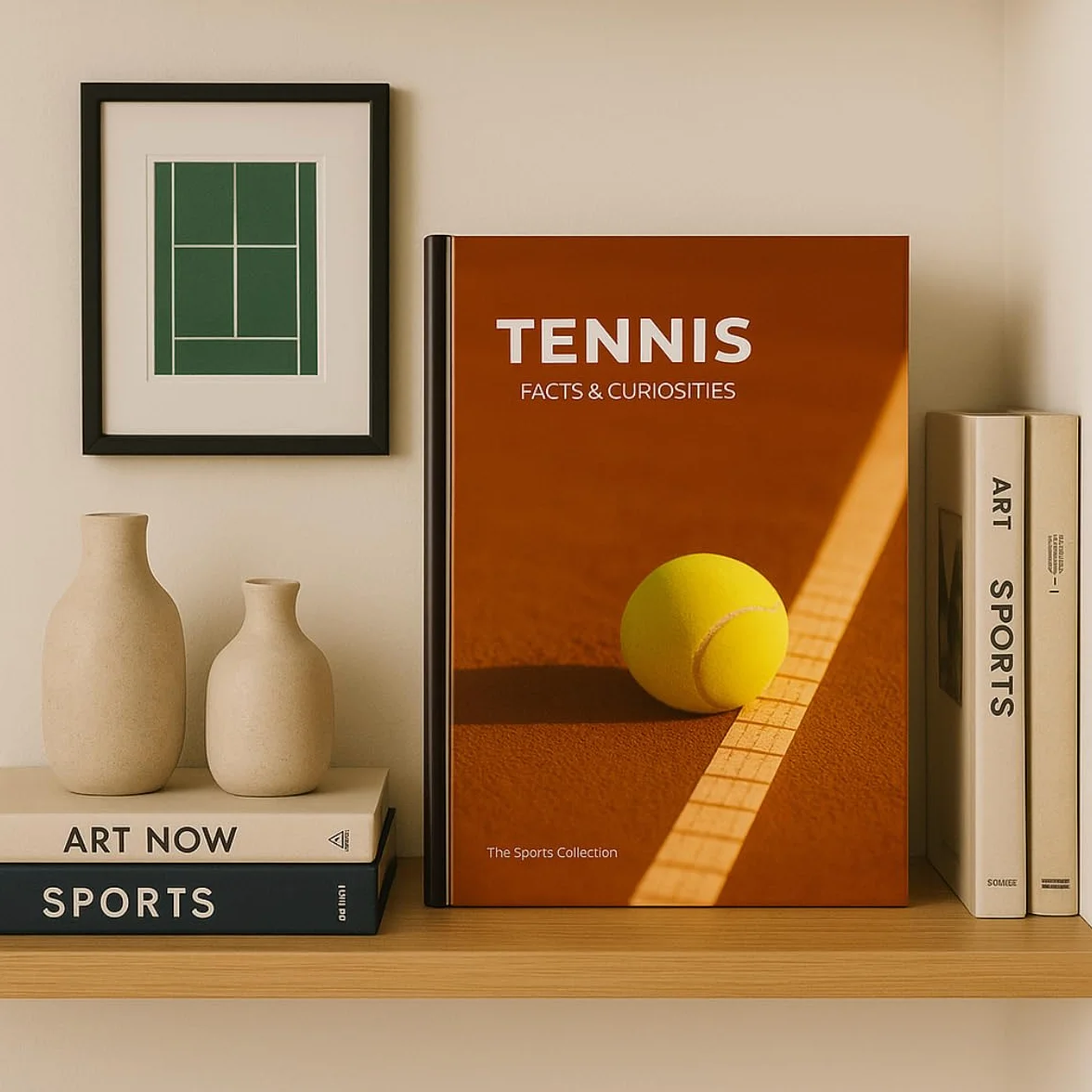 Tennis Facts & Curiosities: A Large Hardcover Tennis Coffee Table Book Celebrating the Beauty, History, and Details of the Game