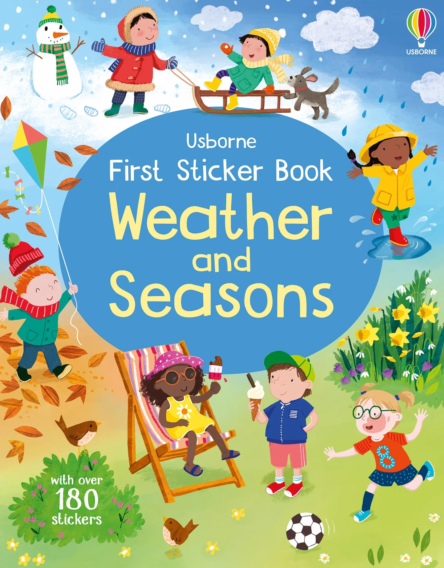 First Sticker Book Weather and Seasons