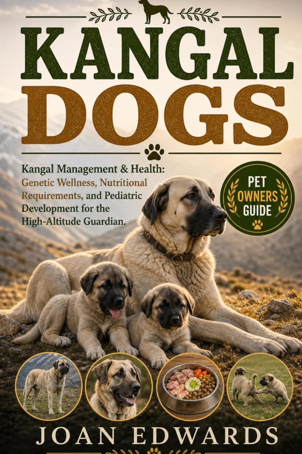 KANGAL DOGS: Kangal Management & Health: Genetic Wellness, Nutritional Requirements, and Pediatric Development for the High-Altitude Guardian.