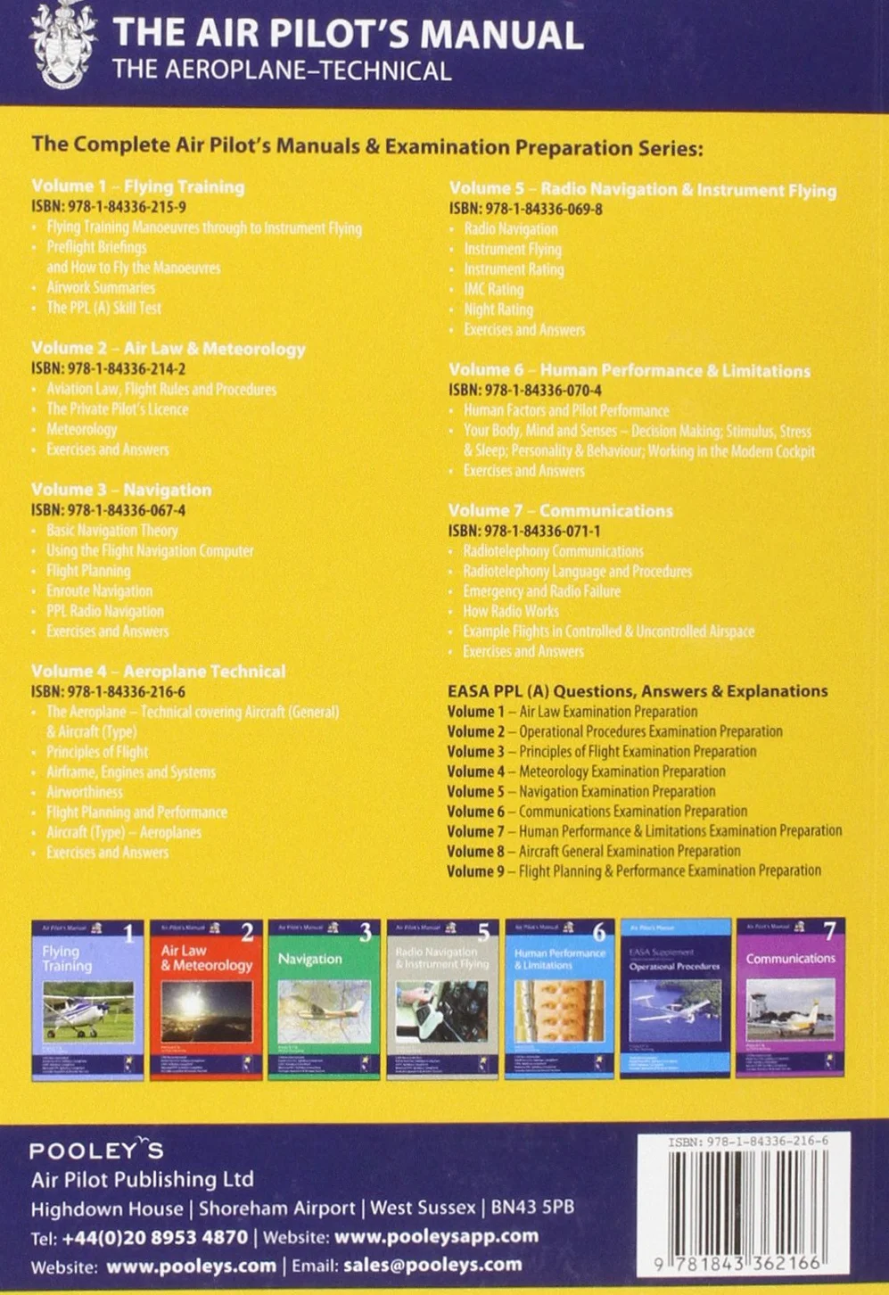 Air Pilot's Manual - Aeroplane Technical - Principles of Flight, Aircraft General, Flight Planning & Performance: Volume 4