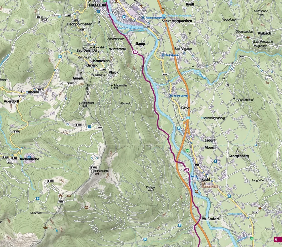 KOMPASS Fahrrad-Tourenkarte Alpe Adria Radweg 1:50.000: Von Salzburg nach Grado, GPX-Datei zum Download, Leporello Karte, reiß- und wetterfest: 7059