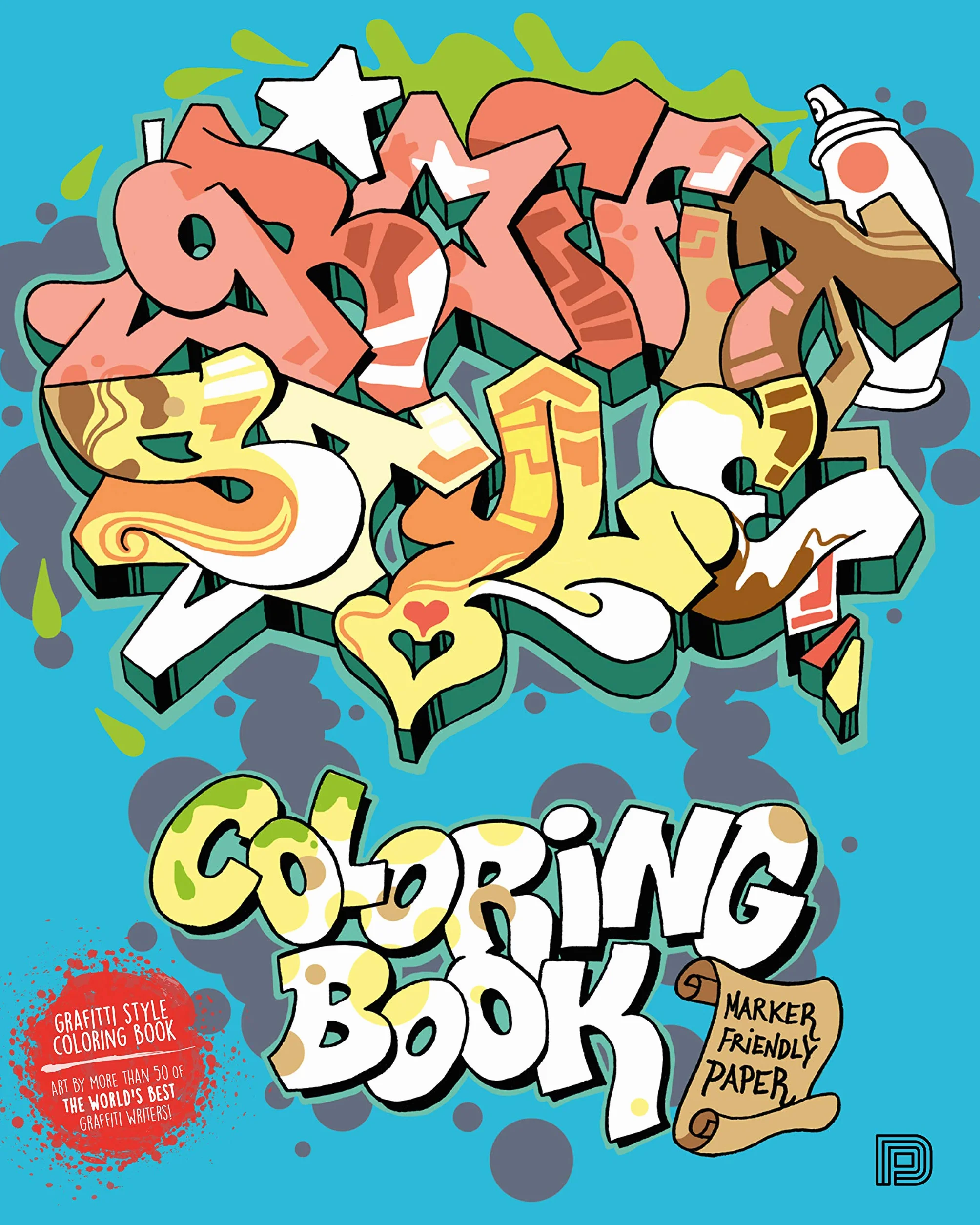 Graffiti Style Coloring Book
