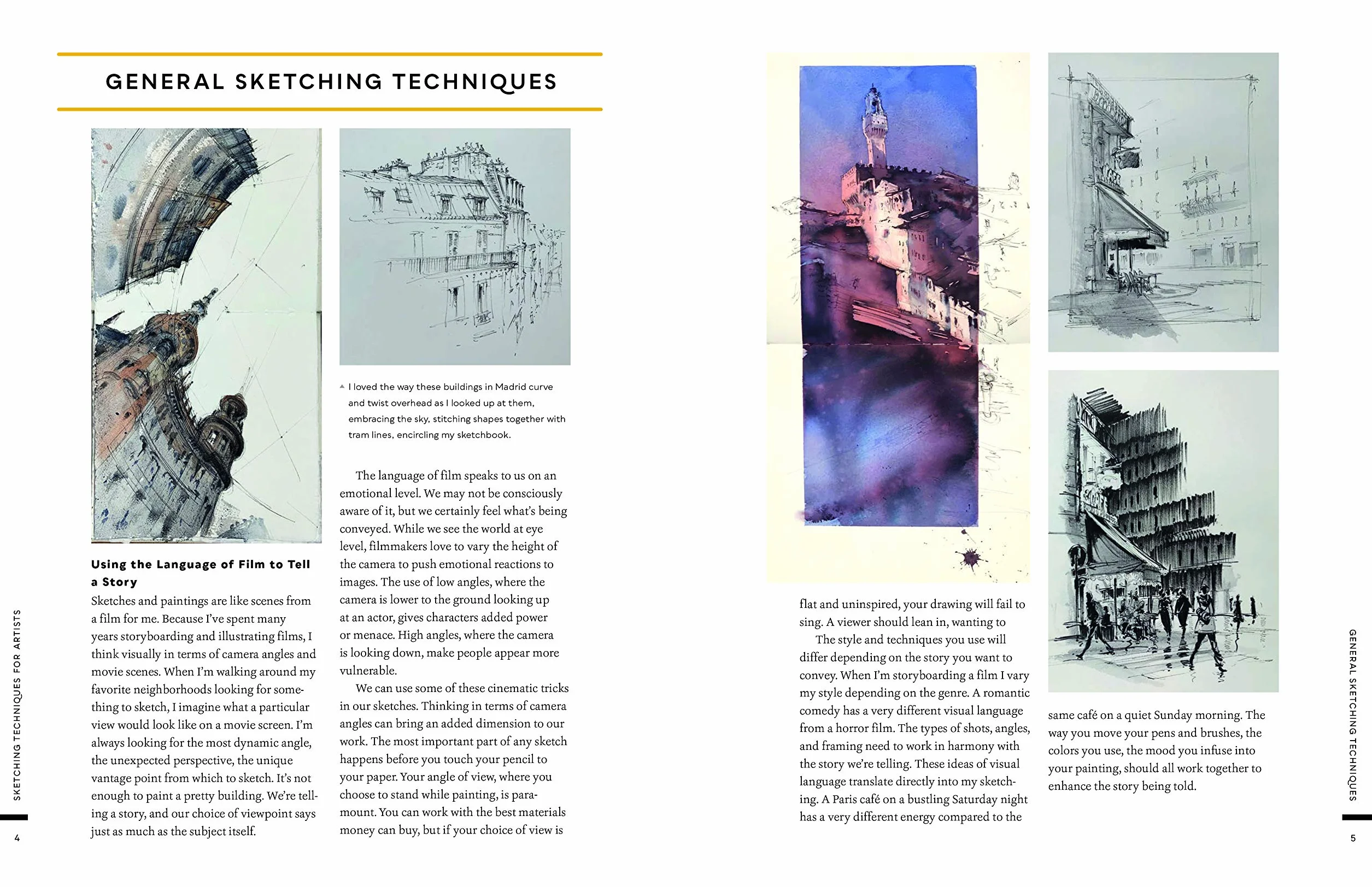 Sketching Techniques for Artists: In-Studio and Plein-Air Methods for Drawing and Painting Still Lifes, Landscapes, Architecture, Faces and Figures, and More: 5