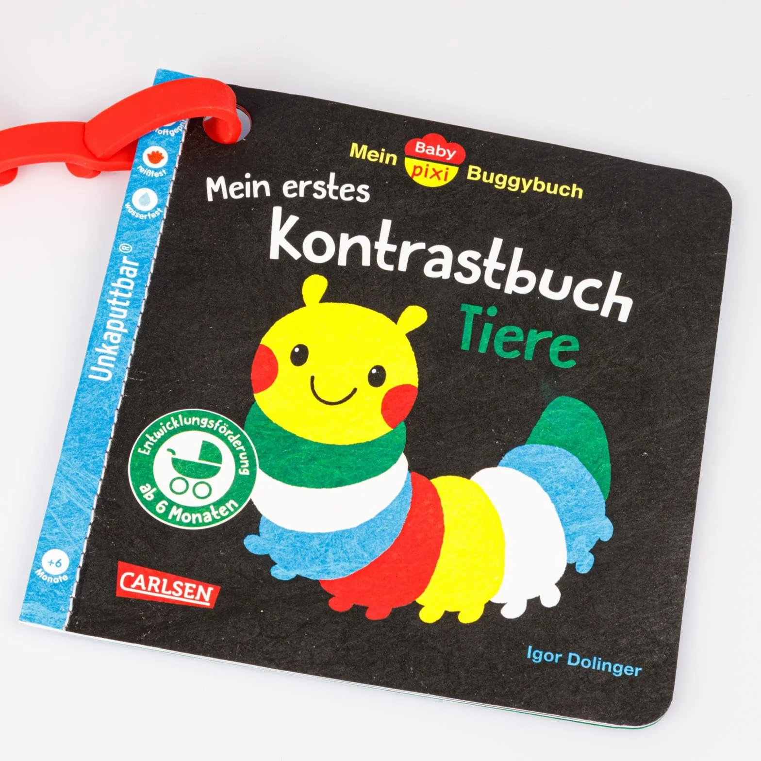 Baby Pixi (unkaputtbar) 163: Mein Baby-Pixi-Buggybuch: Mein erstes Kontrastbuch Tiere ab 6 Monaten