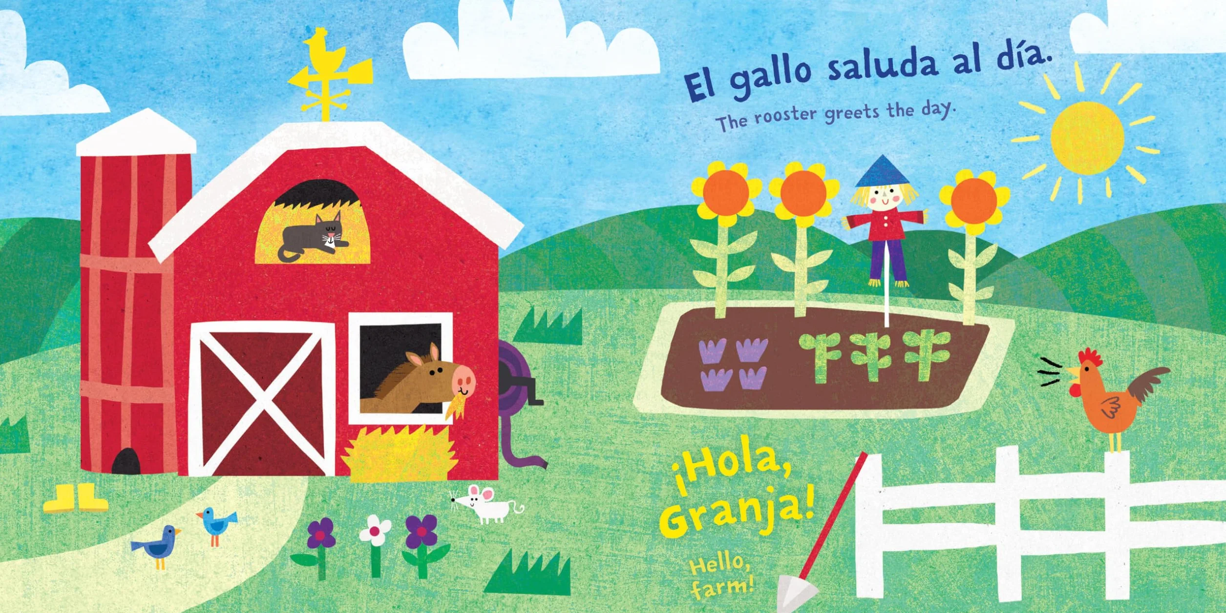 Indestructibles: ¡Hola, Granja! / Hello, Farm! Chew Proof Rip Proof Nontoxic 100% Washable Book for Babies