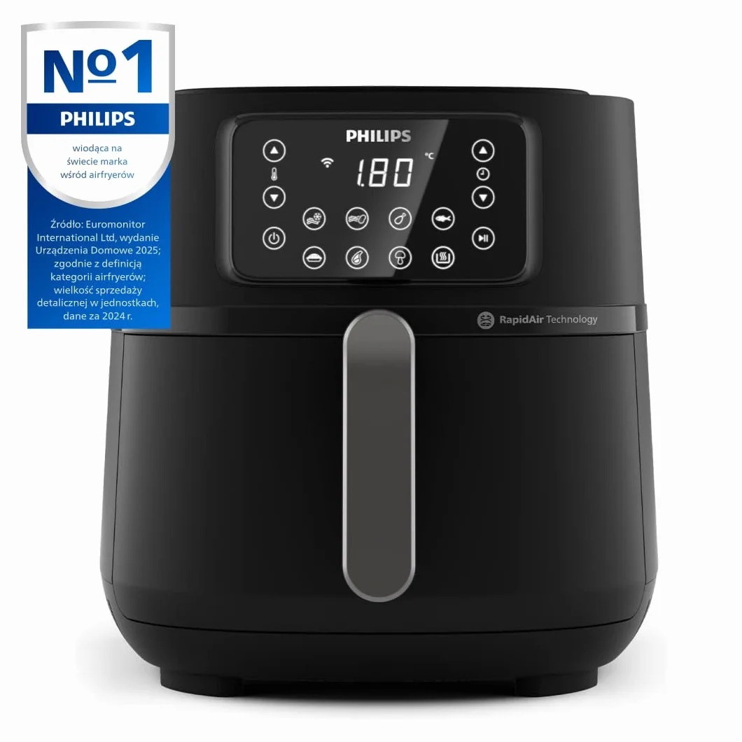 Philips Airfryer 5000 seria XXL 7,2 l Frytkownica beztłuszczowa z WiFi Rapid Air HD9285/90