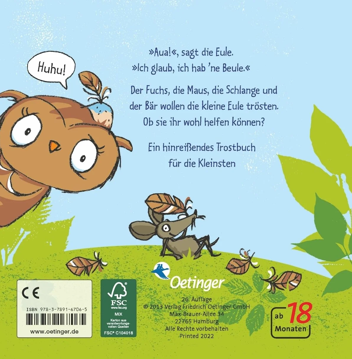Die Eule mit der Beule: Ab 18 Monate