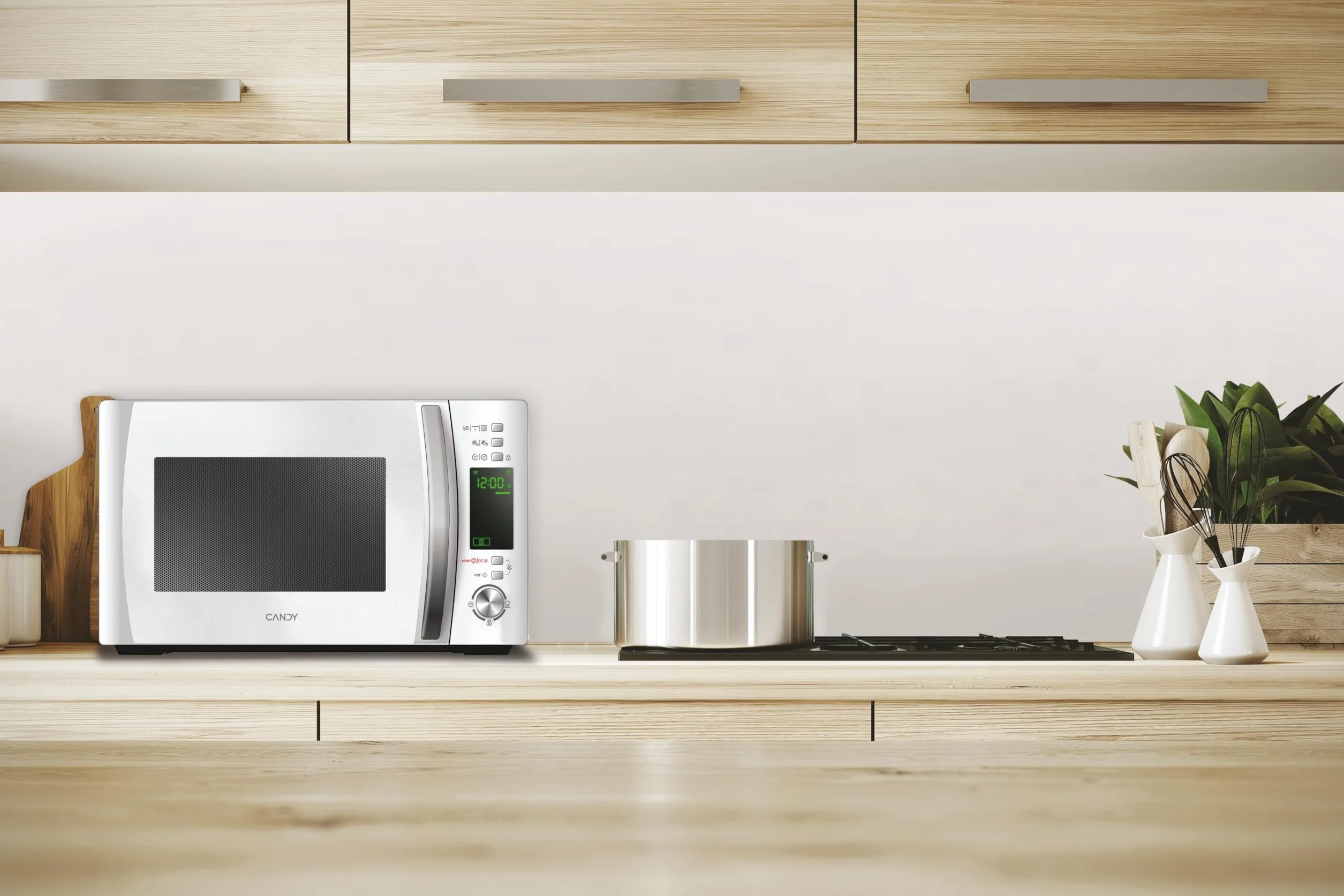 Candy X-Range CMXG20DW Mikrofalówka Grill 20L 1050W 40 Programów Biały
