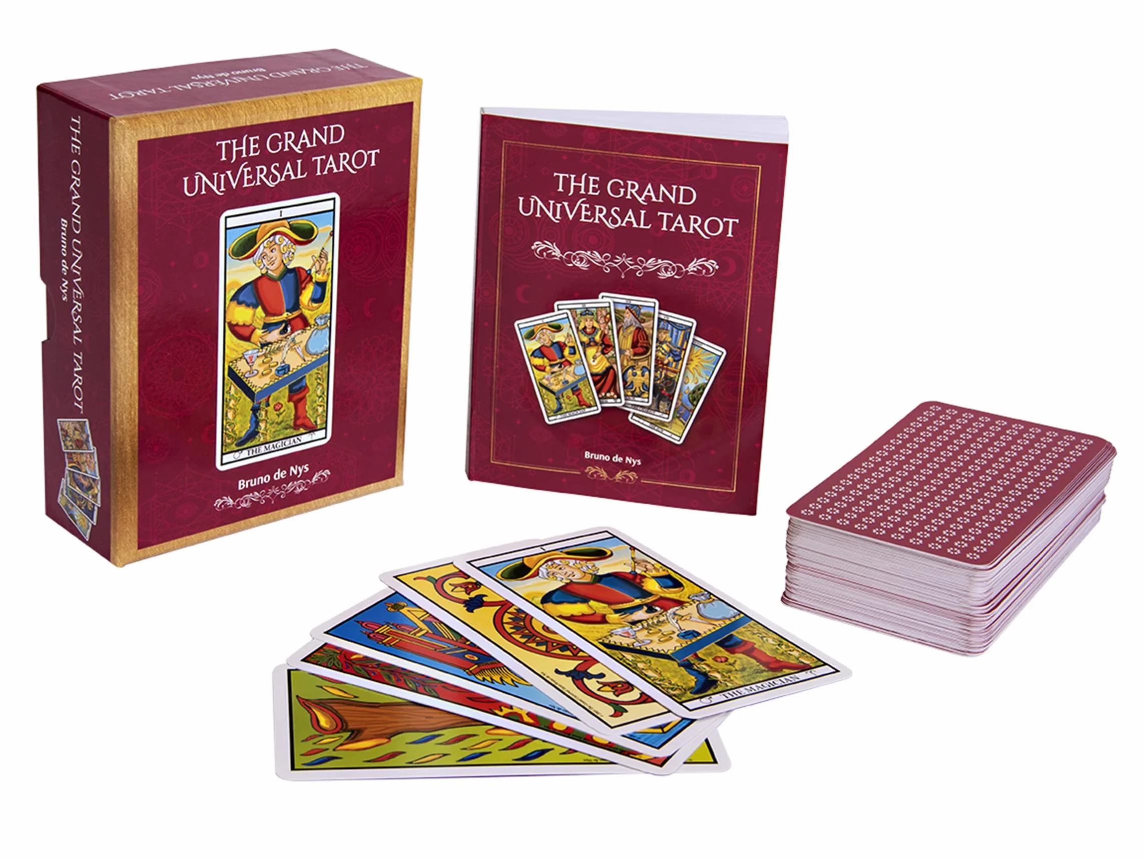The Grand Universal Tarot: (Tarot Kit Box Set with 78 Cards and Guide Book)