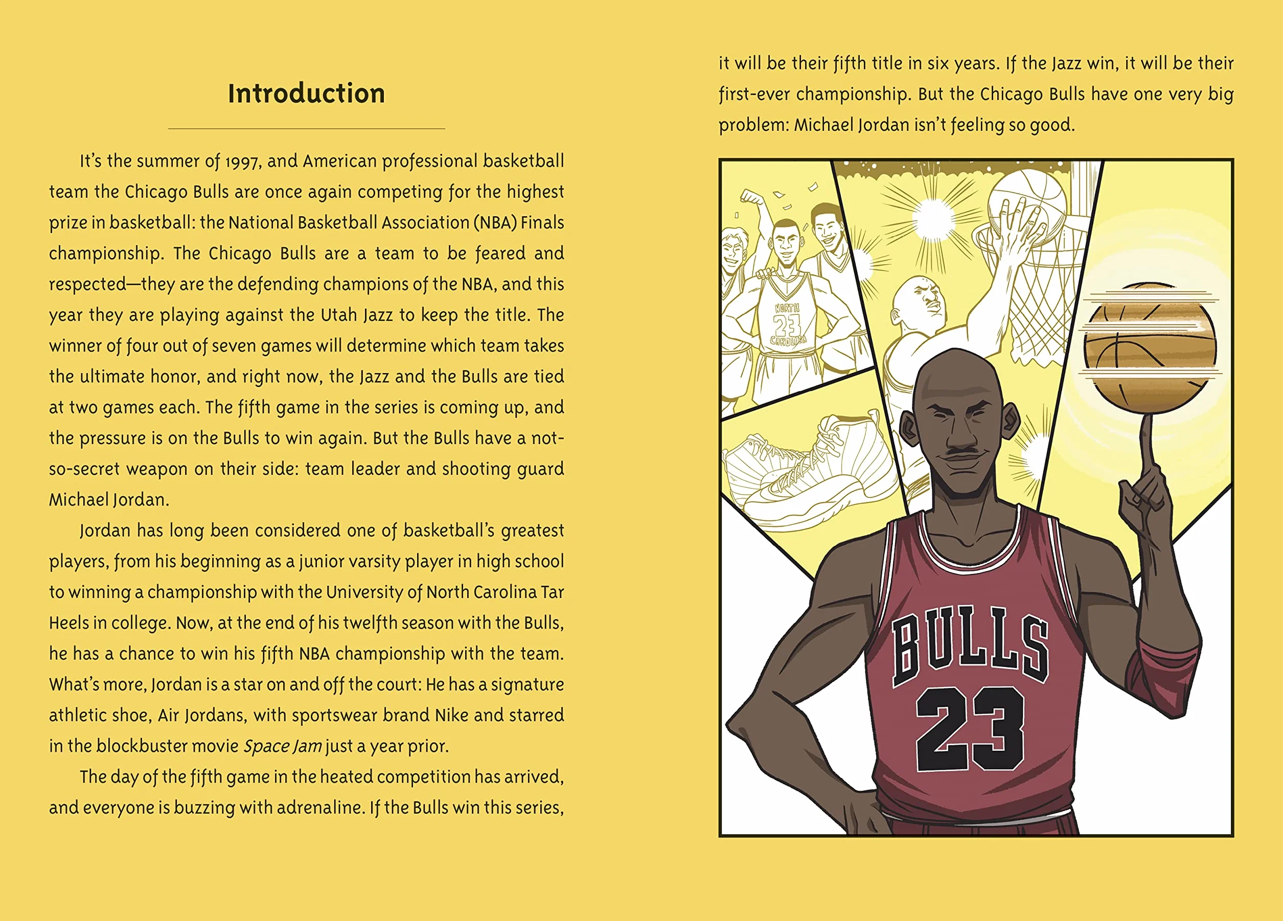 Who Is the Man in the Air?: Michael Jordan: A Who HQ Graphic Novel
