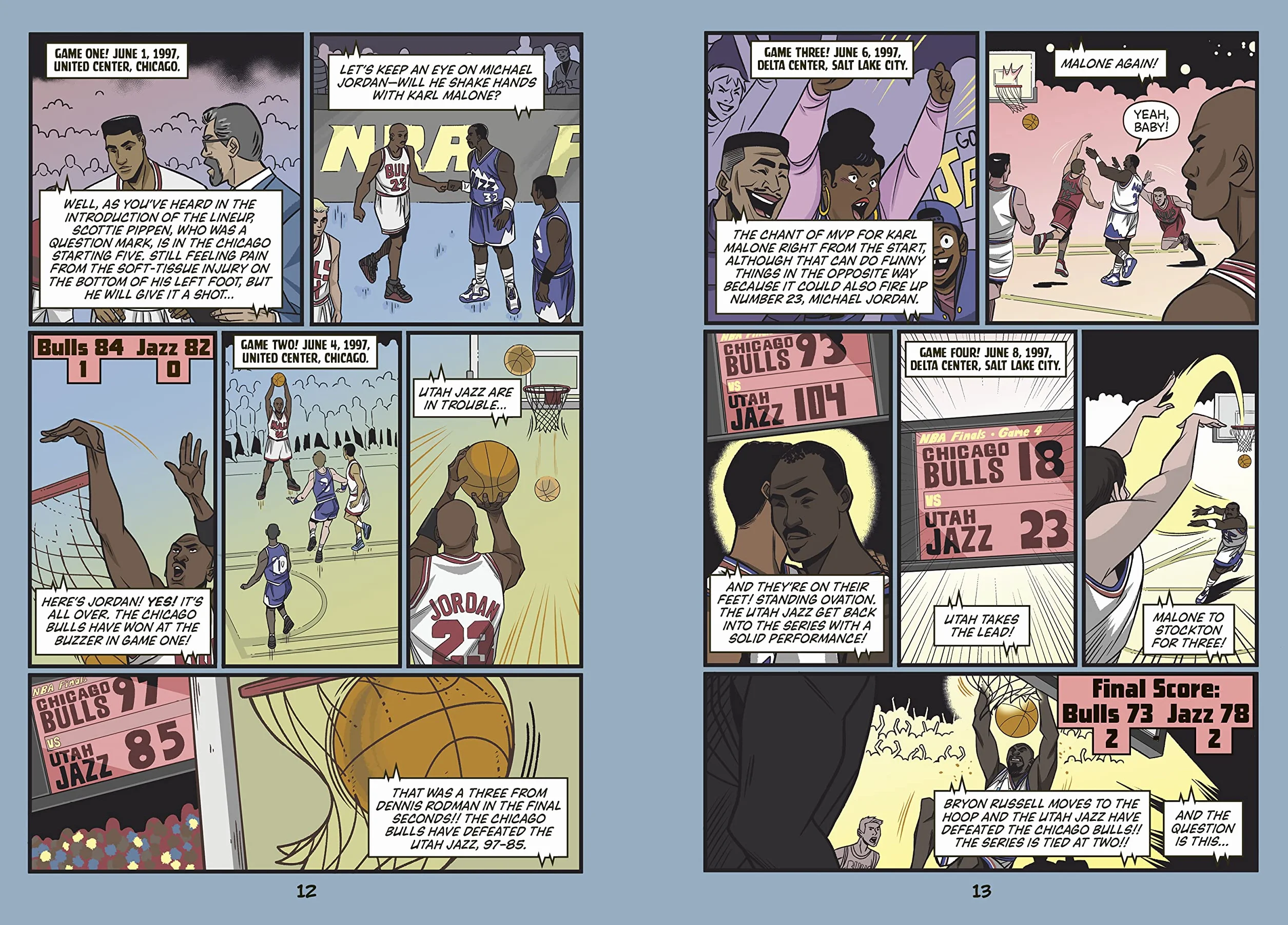 Who Is the Man in the Air?: Michael Jordan: A Who HQ Graphic Novel