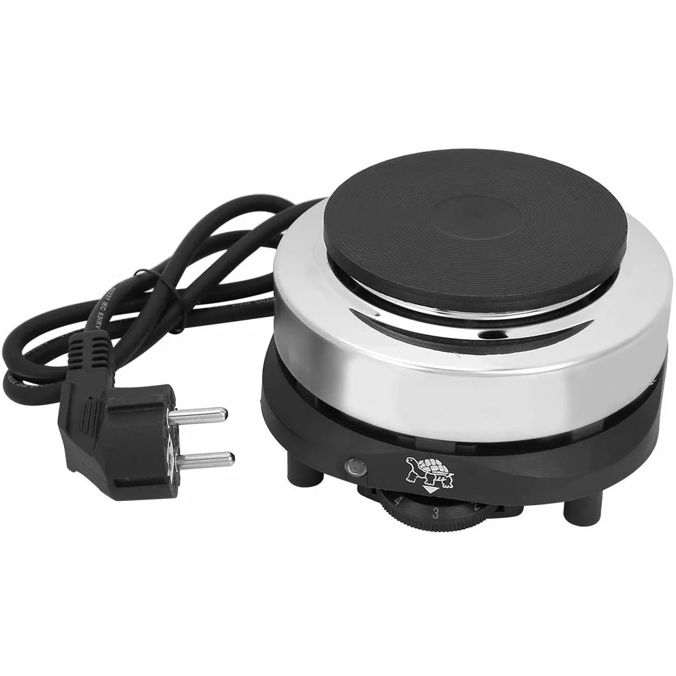 SUNGOOYUE Electric Blad -Top Stove Trwałość na herbatę do Kawy Przenośna Wtyczka UE dla Kobiet W Ciąży, Dzieci, Starsza Stal 500 W