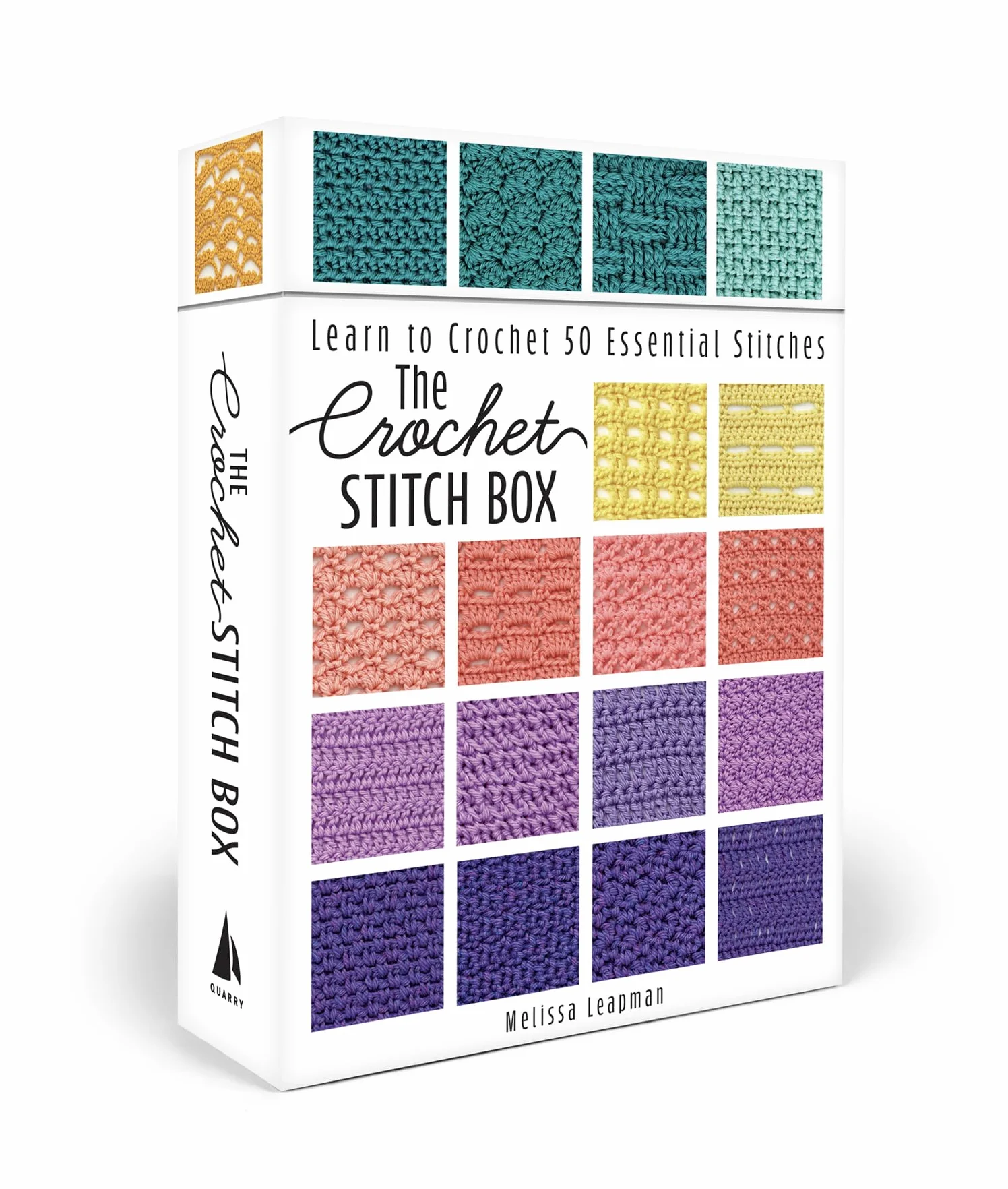 The Crochet Stitch Box: Learn to Crochet 50 Essential Stitches―Includes How-To Booklet and Card Deck!
