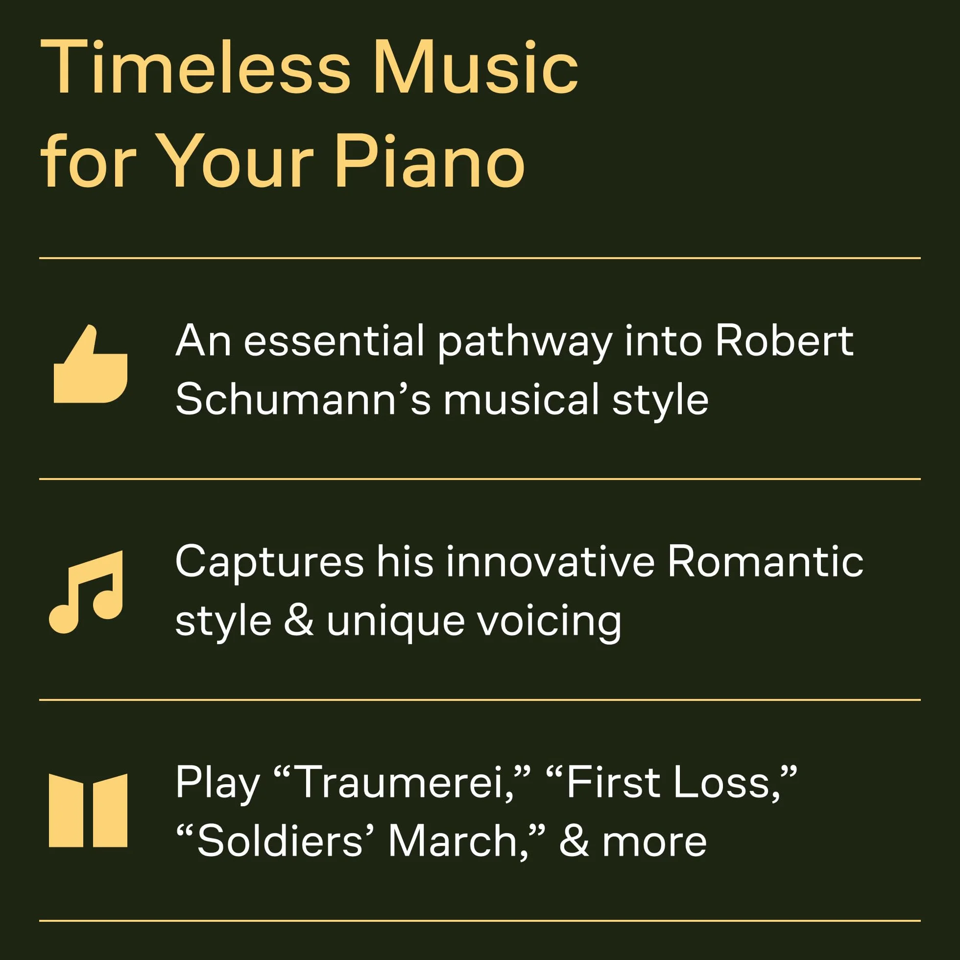 Robert schumann: album for the young op.68 / scenes from childhood op.15 piano: 2094