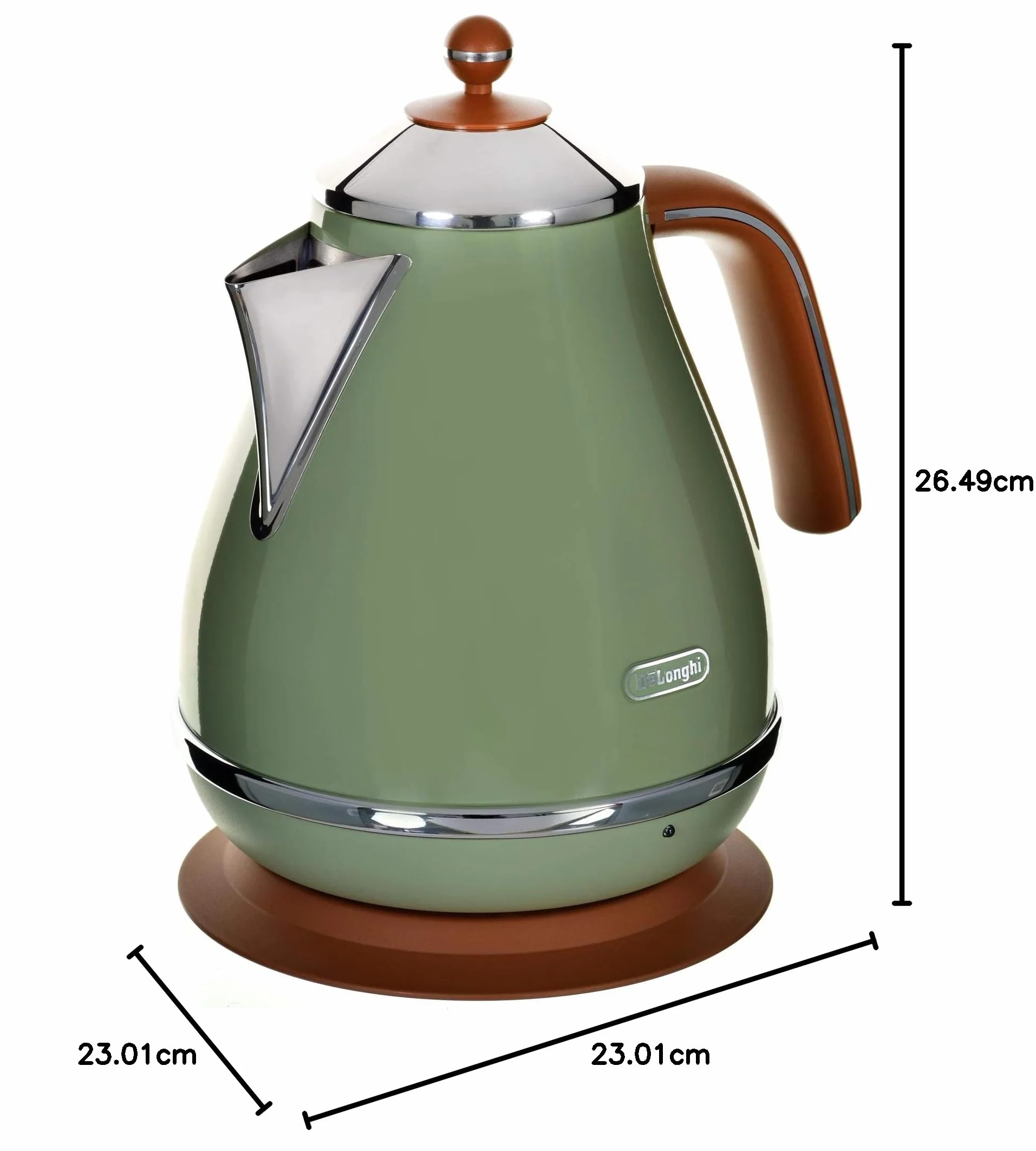 De'Longhi Icona Czajnik 1.7 L Zielony