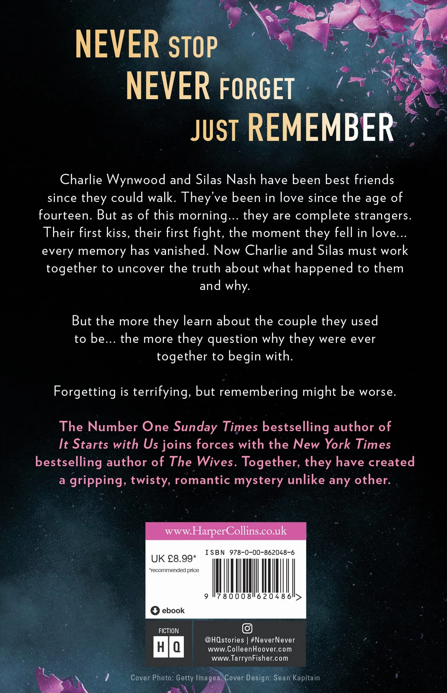 Never Never TikTok made me buy it! The Sunday Times bestselling dark romantic suspense thriller from the BookTok sensation and author of It Ends with Us and the author of The Wives (english language)