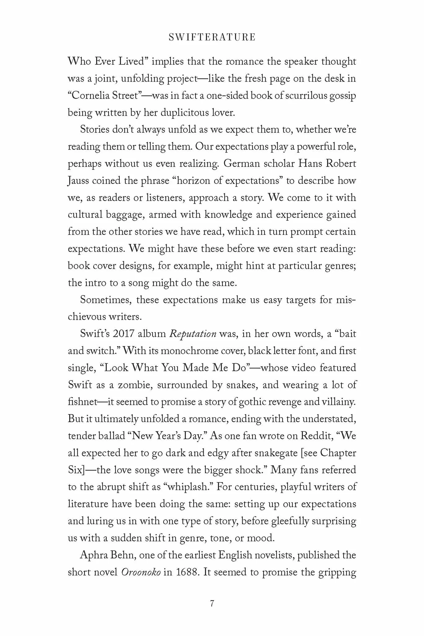 Swifterature: A Love Story: English Literature and Taylor Swift