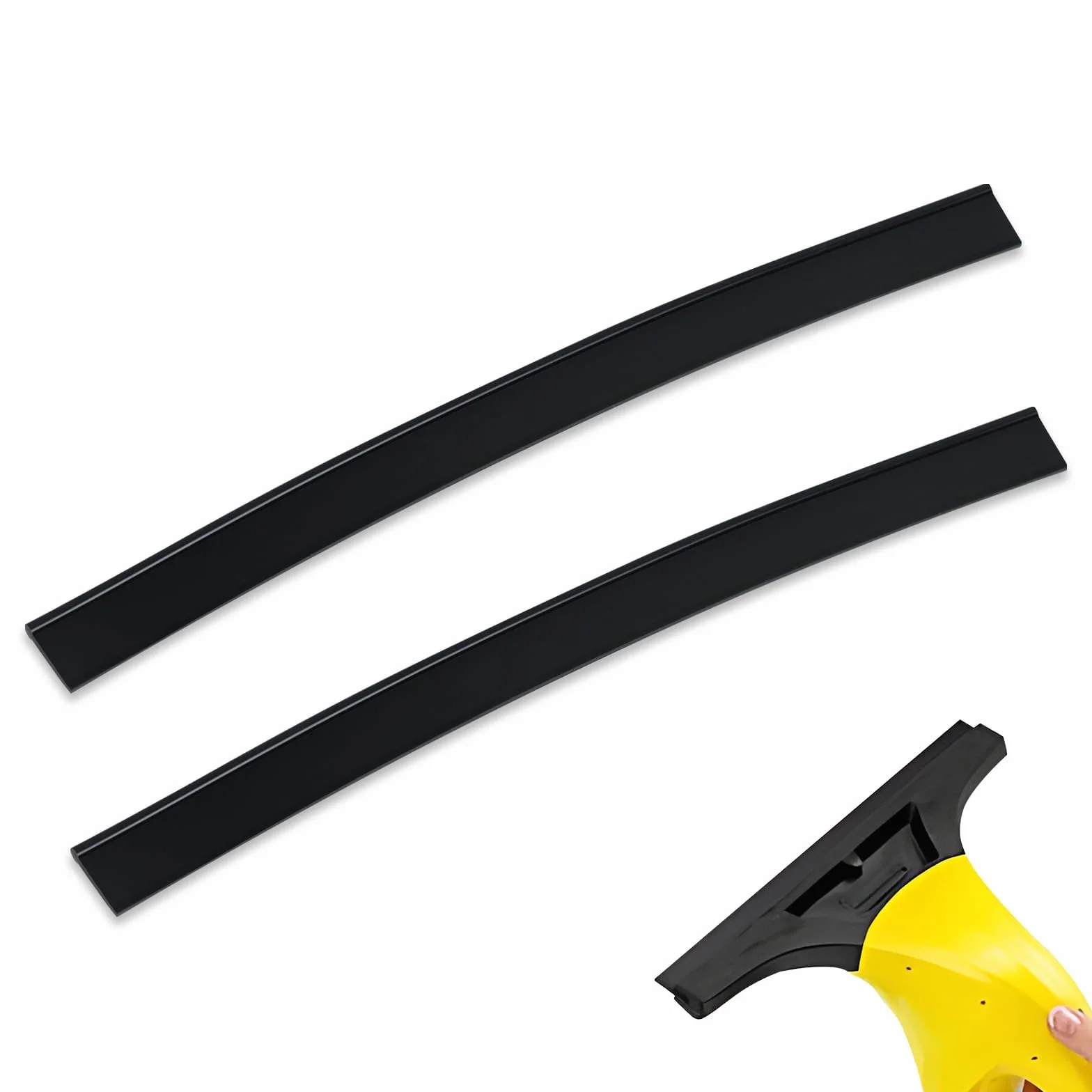 Zapasowe gumowe wargi do okien Karcher, duże 280 mm, profesjonalna rakla do okien, gumowe ostrza zastępcze, akcesoria kompatybilne z WV1 WV2 WV5 WV50 WV55 WV60 WV75