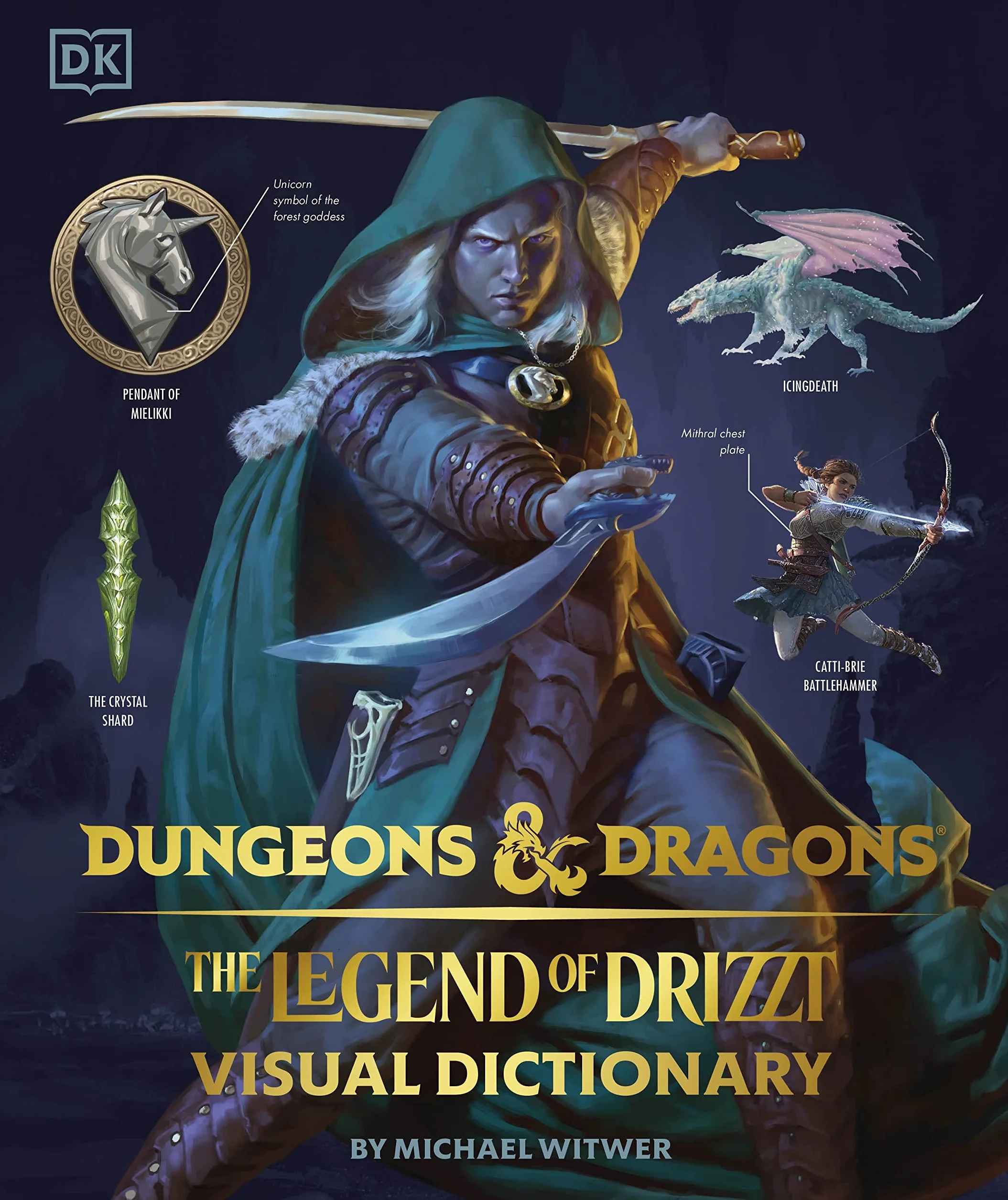 Dungeons & Dragons The Legend of Drizzt Visual Dictionary