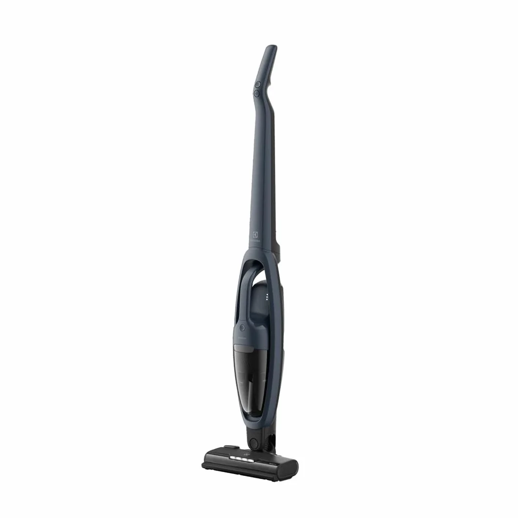Electrolux Odkurzacz Bezprzewodowy Clean 500 Model ES52CB21DB, jednostka 2-1, Ergonomiczna konstrukcja, diody LED w nasadce, łatwy w użyciu i wydajny, czas pracy 50 minut, kolor dżinsowy niebieski