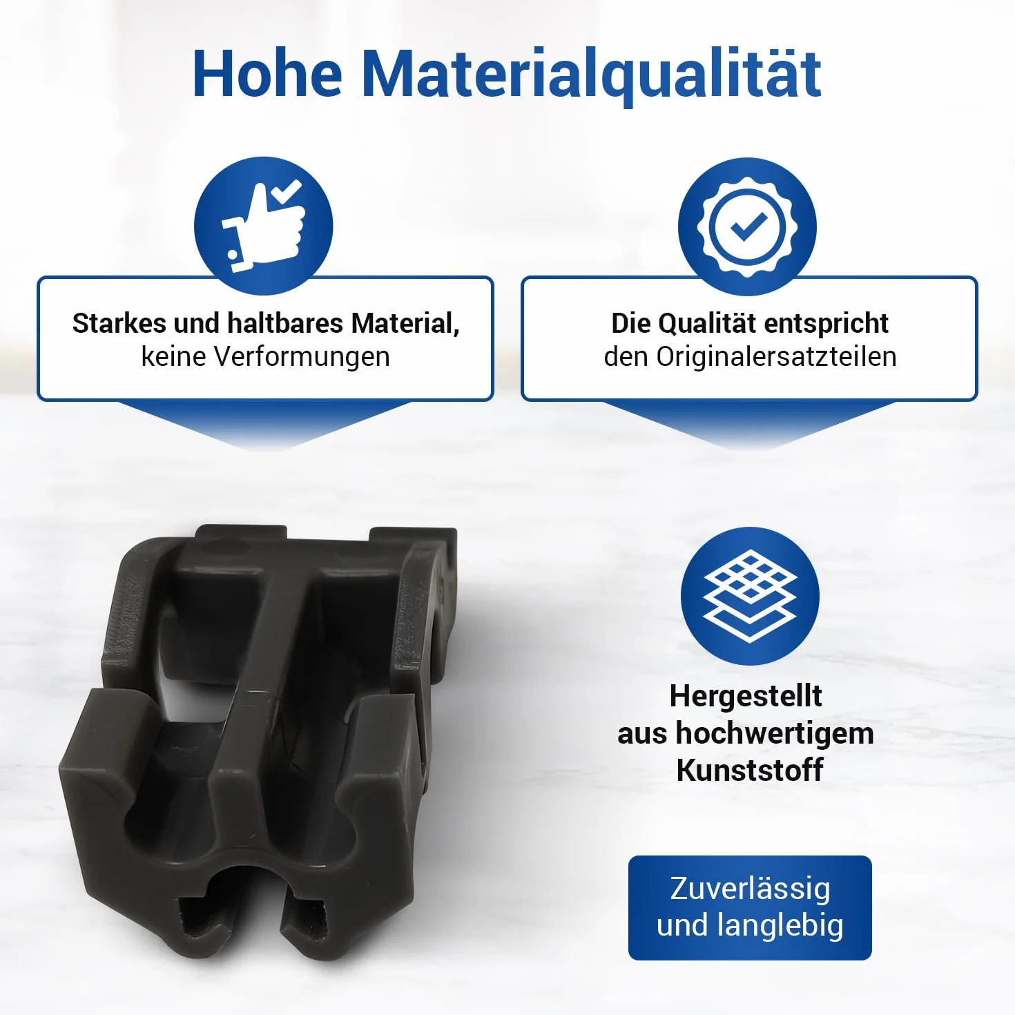 VIOKS 4 x uchwyt do wkładu dolnego, zamiennik do Whirlpоol 481010600198 481253578098 Indesit C00314875 uchwyt dolny do talerza, składane kolce w koszu na naczynia, zmywarka do naczyń