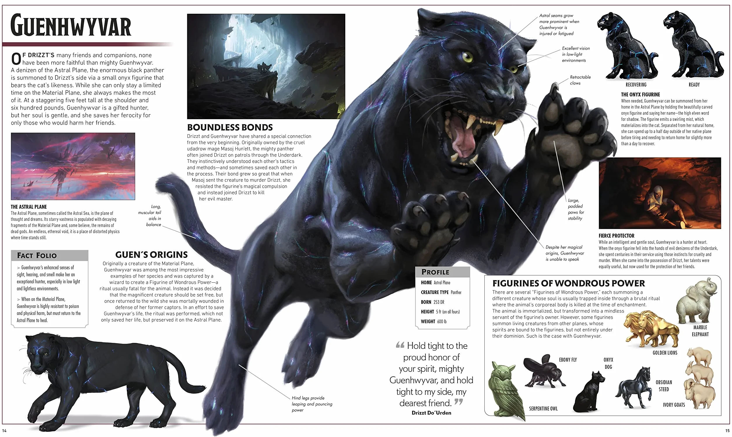 Dungeons & Dragons The Legend of Drizzt Visual Dictionary