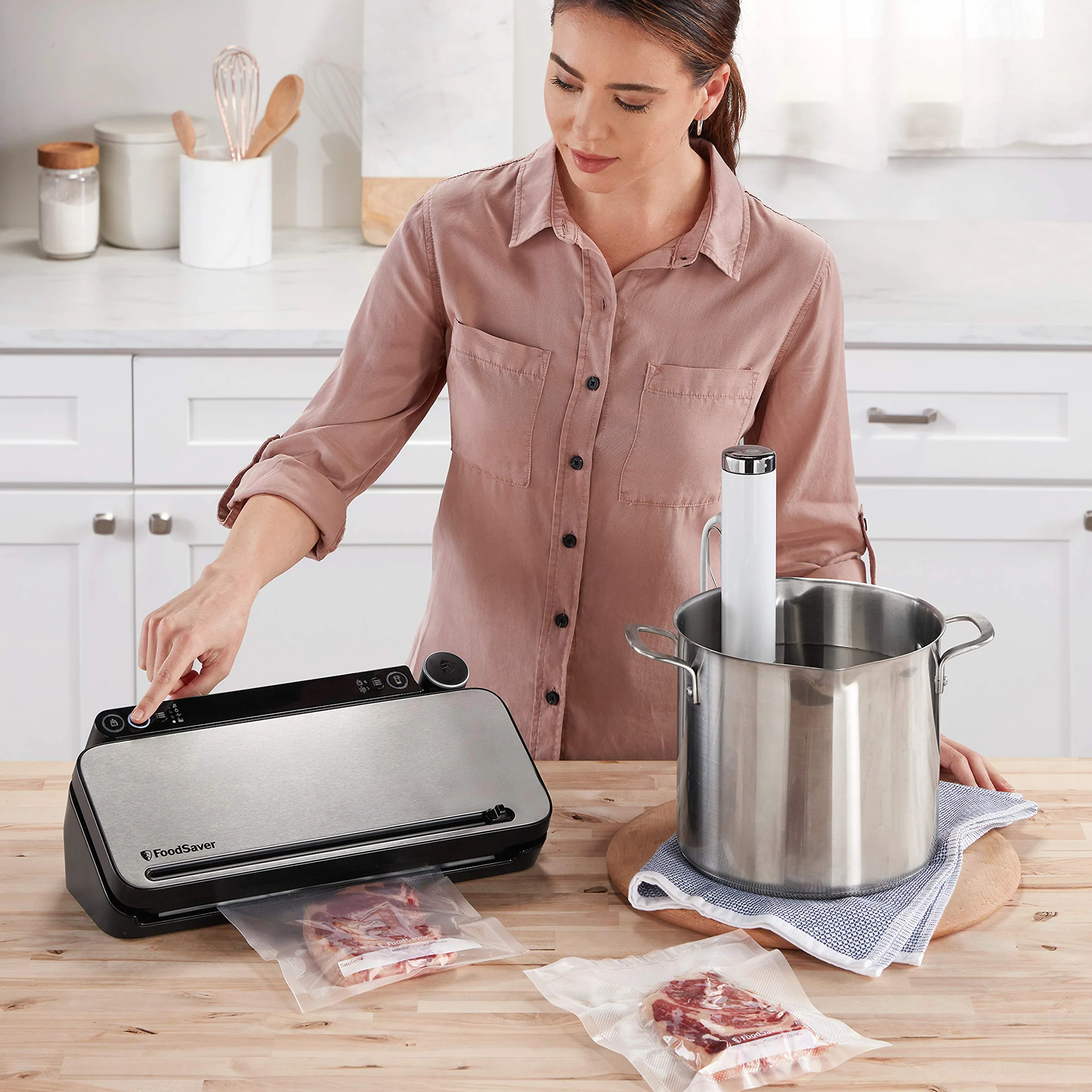 Food Saver Vs3190X Zgrzewarka Próżniowa Czarny Srebrny