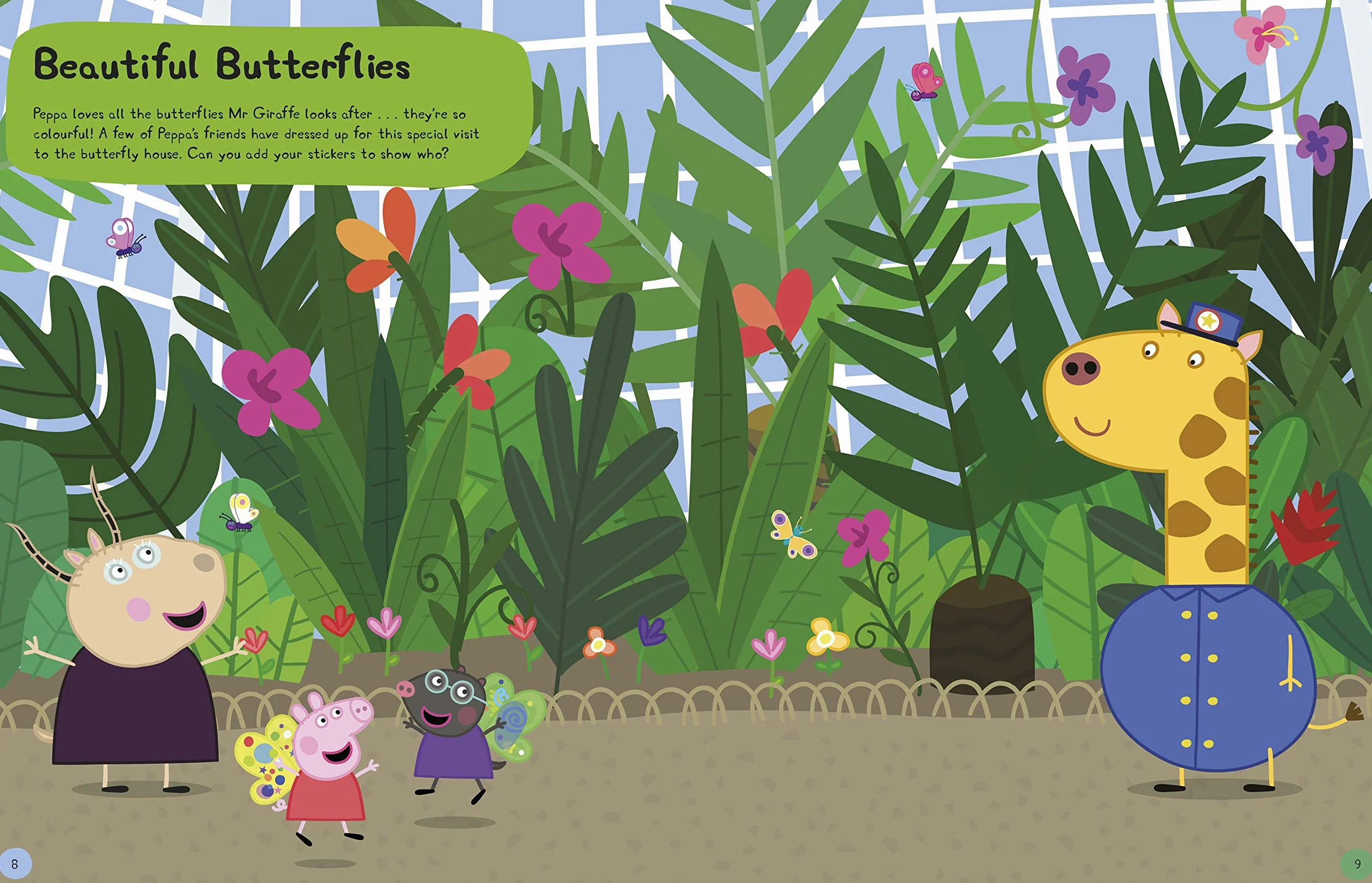 Peppa Pig Day at the Zoo Sticker Book