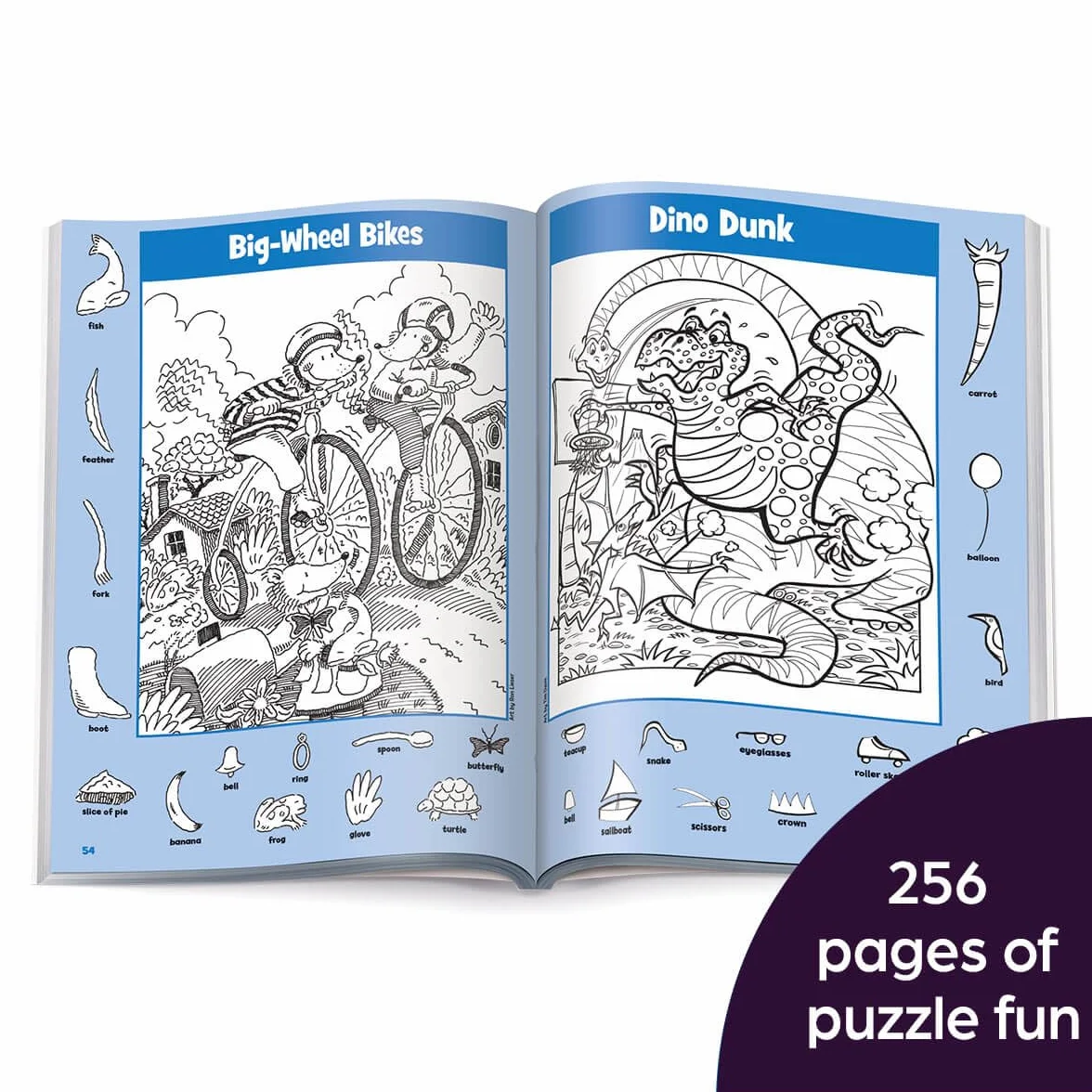 Jumbo Book of Hidden Pictures: Jumbo Activity Book, 200+ Seek-and-Find Puzzles, Classic Black and White Hidden Pictures Puzzles, Highlights Puzzle Book for Kids