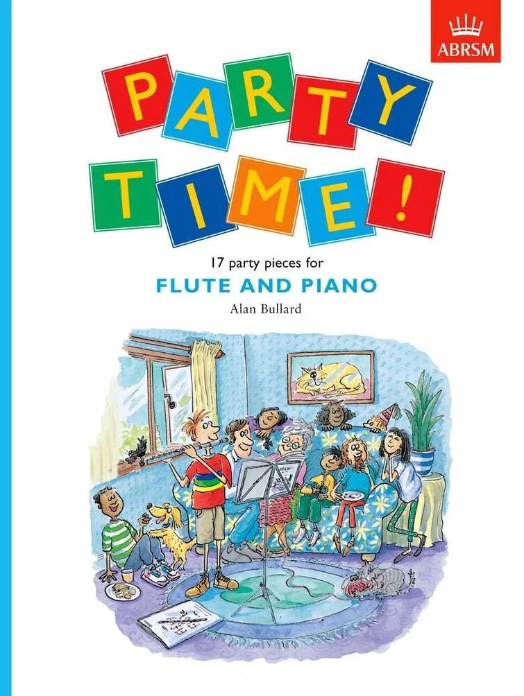 Alan bullard: party time! 17 party pieces for flute and piano