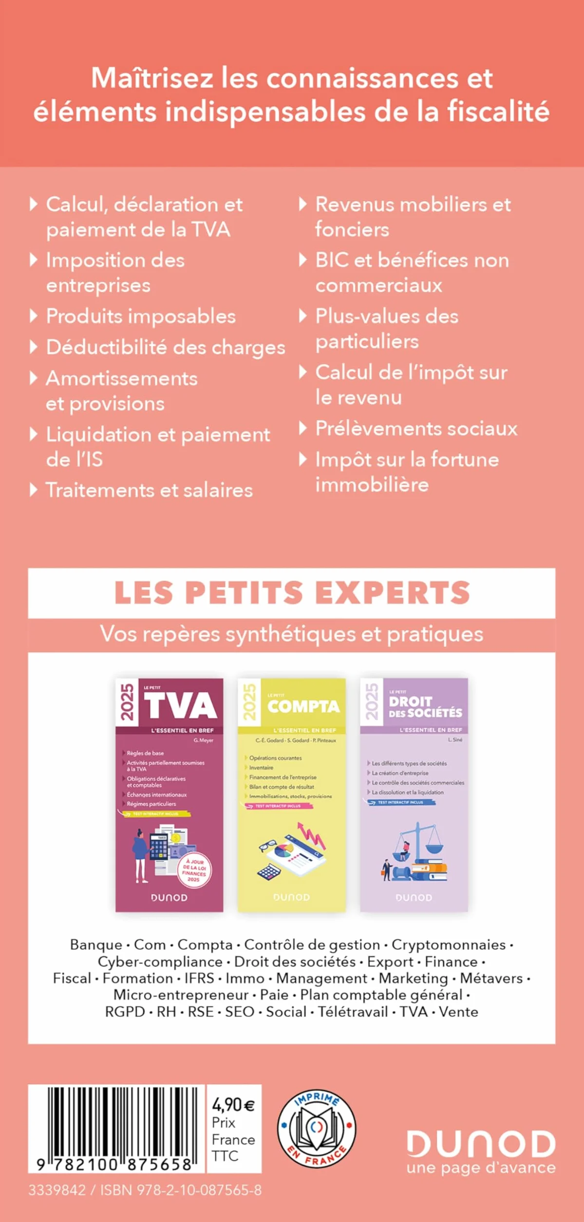Le petit Fiscal 2025: L'essentiel en bref