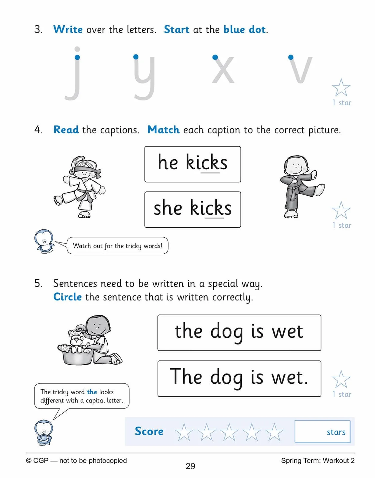 Reception English Phonics 10-Minute Weekly Workouts