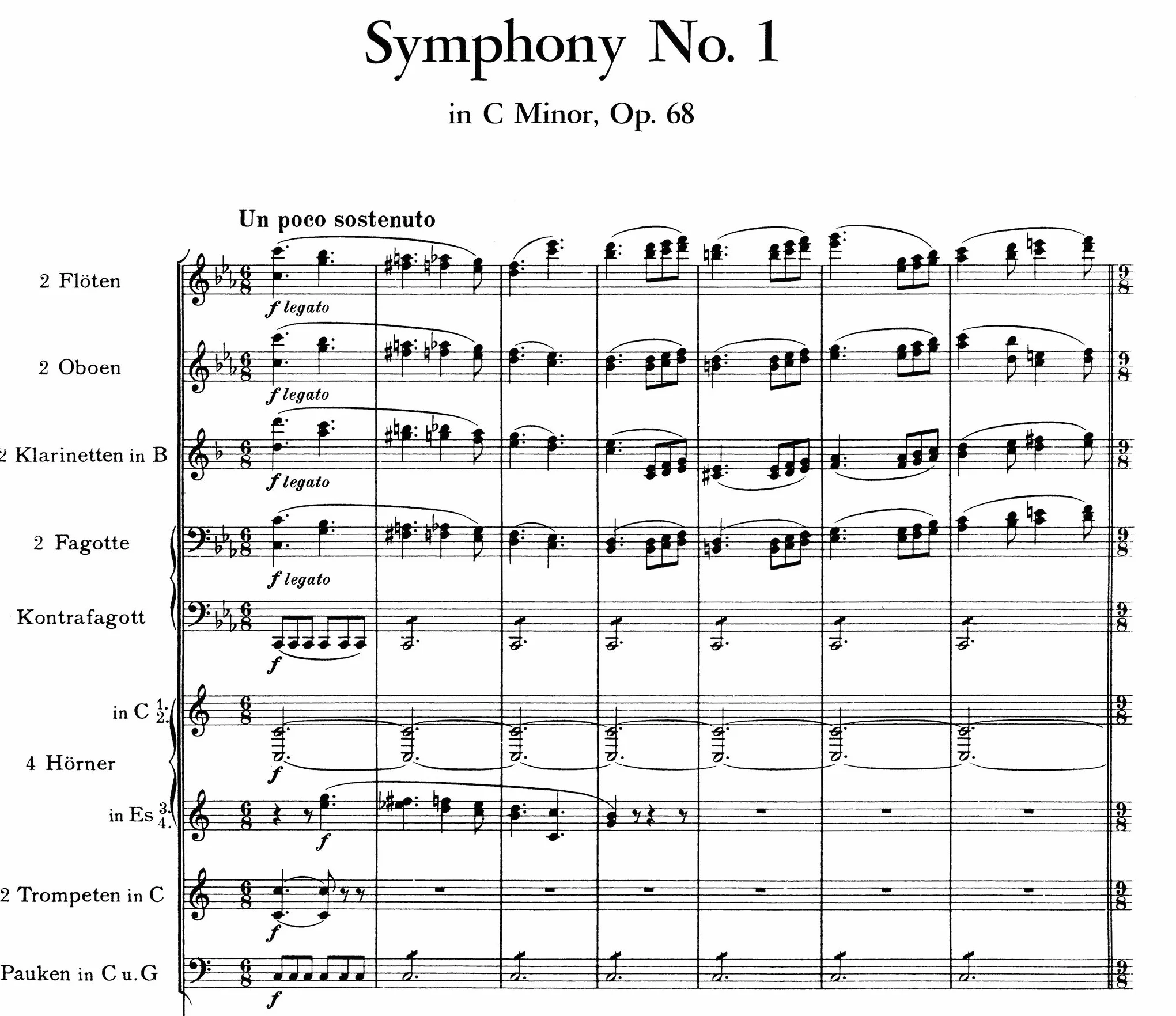 Johannes brahms : complete symphonies - orchestre - conducteur: Complete Symphonies in Full Score