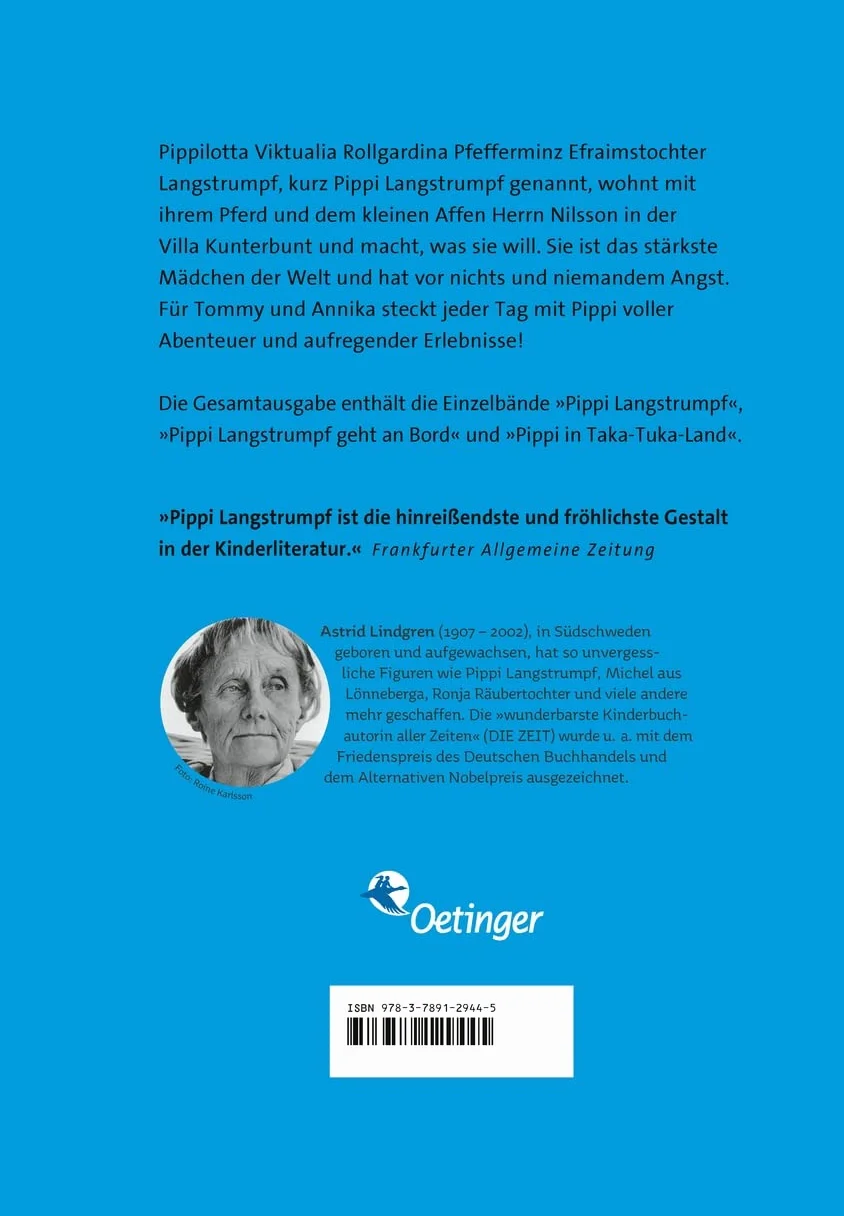 Pippi Langstrumpf Gesamtausgabe: Gesamtausgabe: 1-3