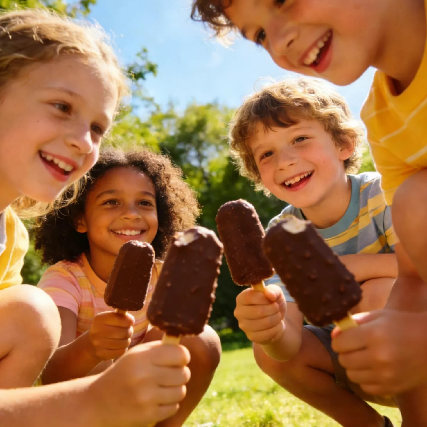 Foremki do lodów na patyku silikonowe 8 foremek Popsicle 100 drewnianych trzonków bez BPA duże