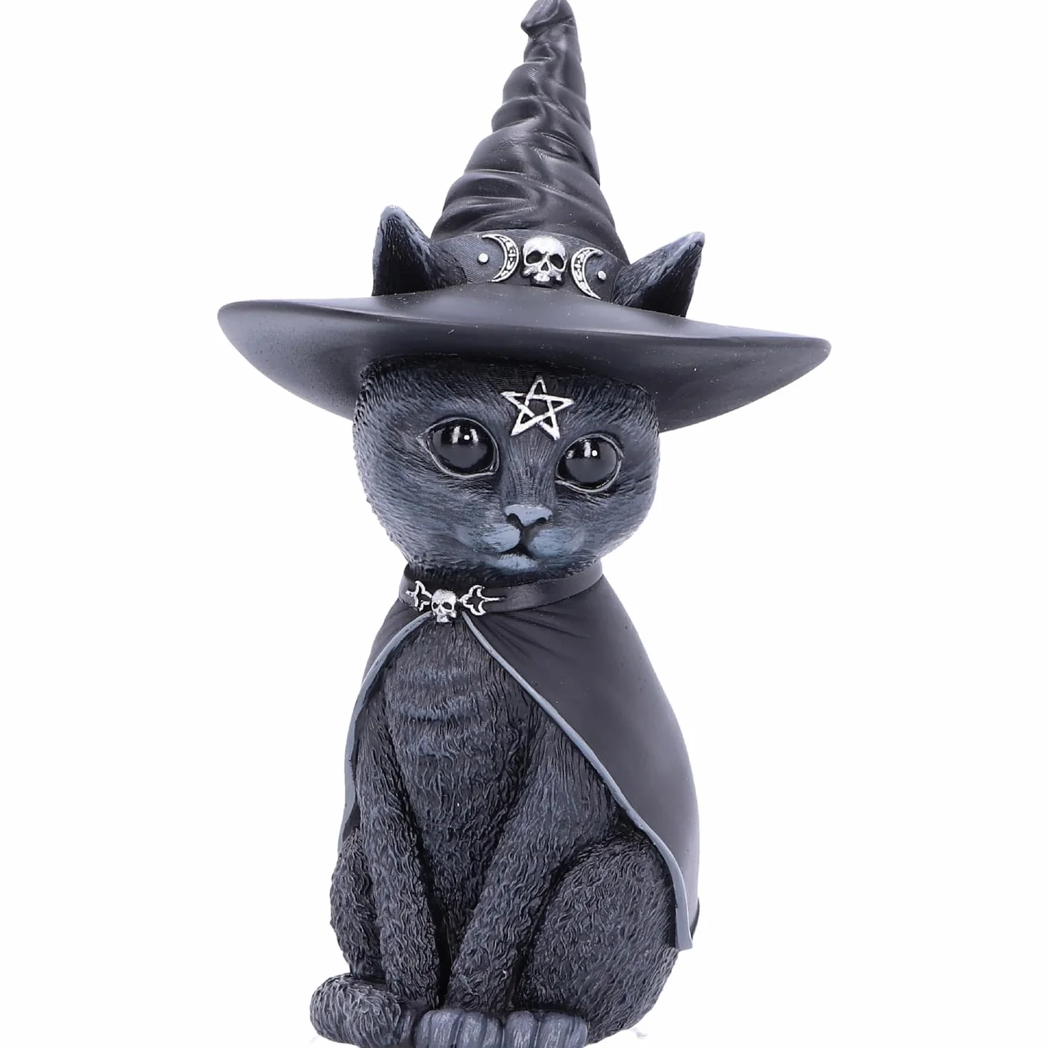 Nemesis Now Purrah figurka kota okultystyczna czarny 13,5 cm