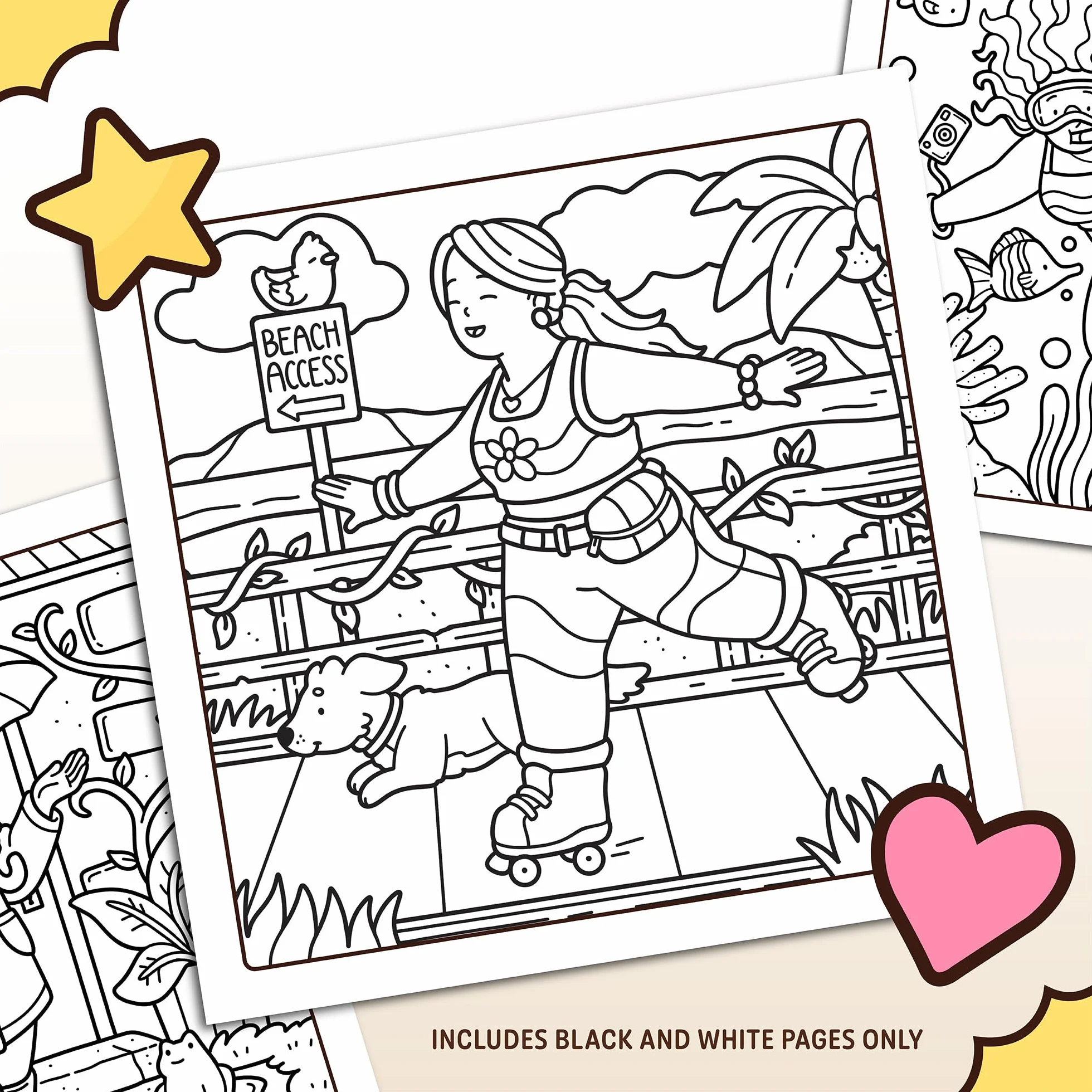 Curvy Cuties: A Body Positivity Coloring Book for Women and Teen Girls with Cozy Moments of Self-Love, Confidence, Self-Care, and Relaxation