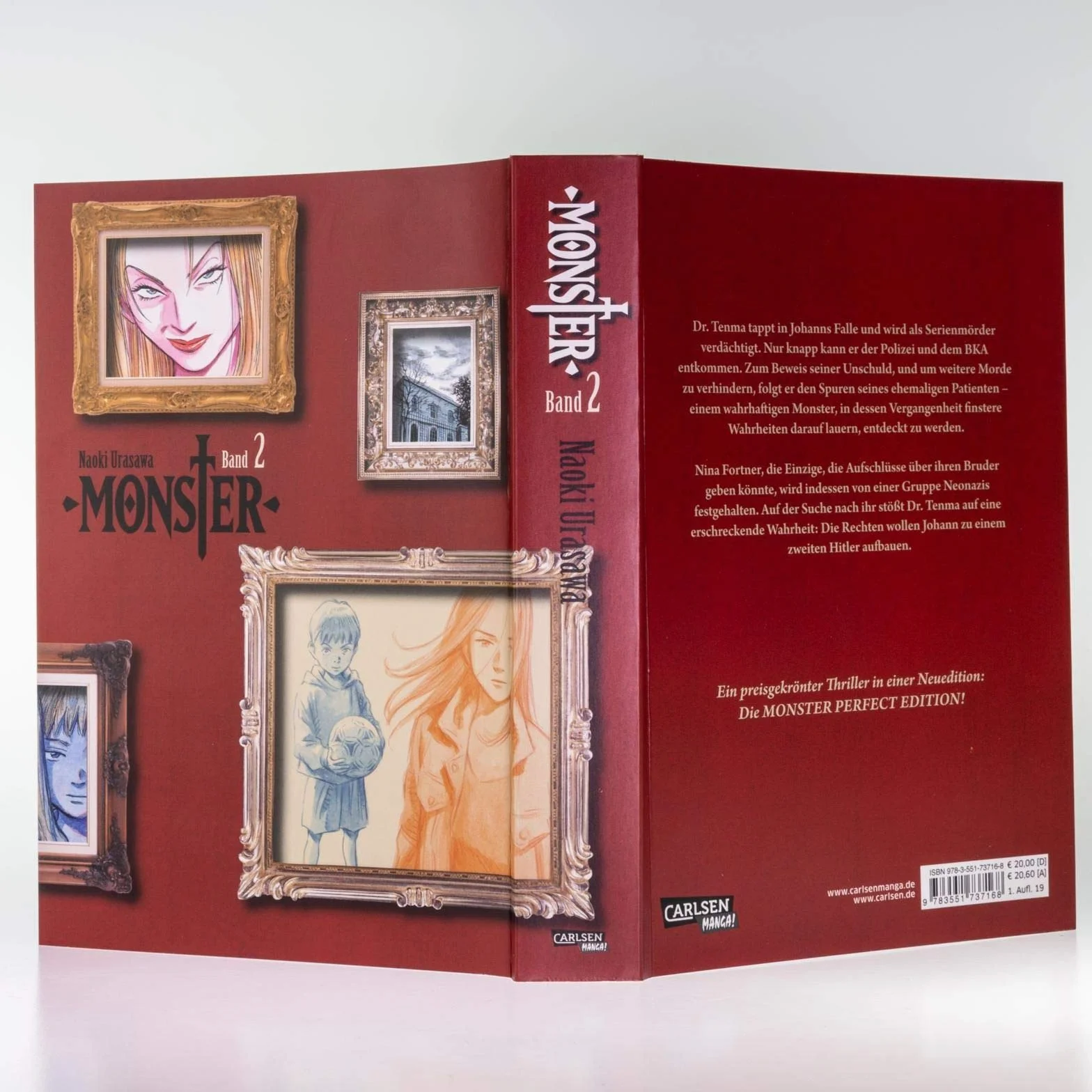 Monster Perfect Edition 2: Die Neuausgabe des preisgekrönten Manga-Thrillers voller Serienkiller und Verschwörungen