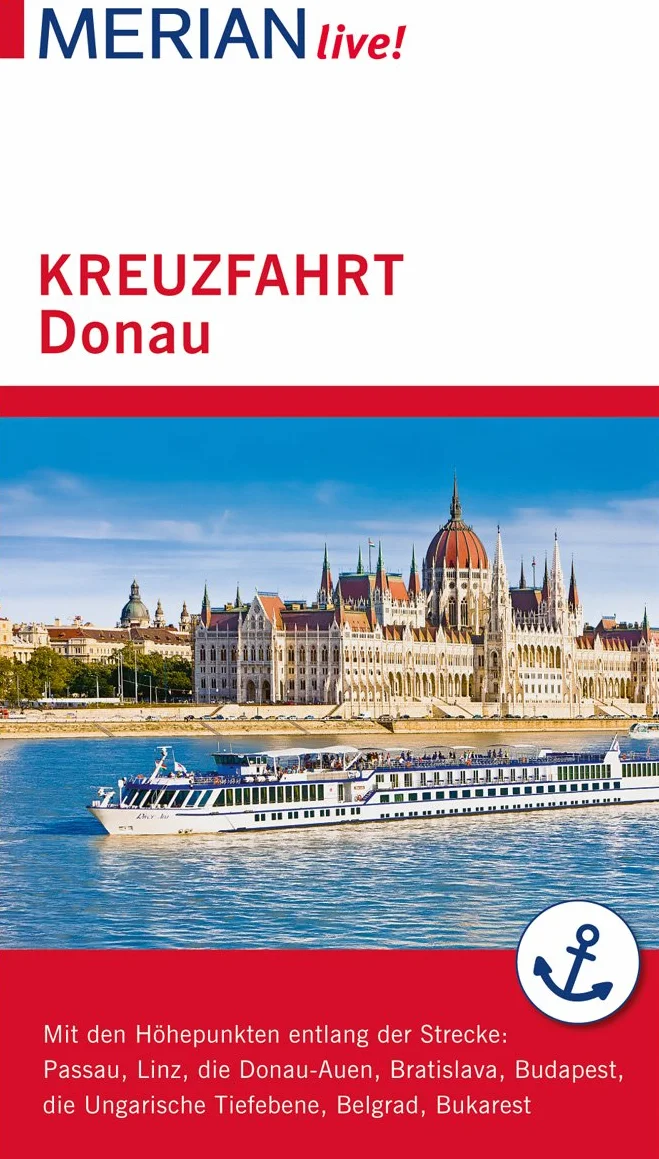 MERIAN live! Reiseführer Kreuzfahrt Donau: Mit Kartenatlas im Buch und Extra-Karte zum Herausnehmen