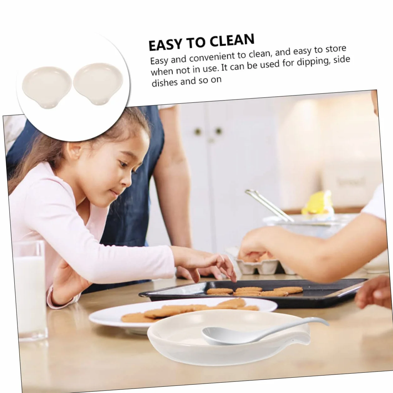 MAGICLULU 2 Szt Ceramiczny Stojak Na Łyżkę Zestaw Podstawek Pod Łyżkę