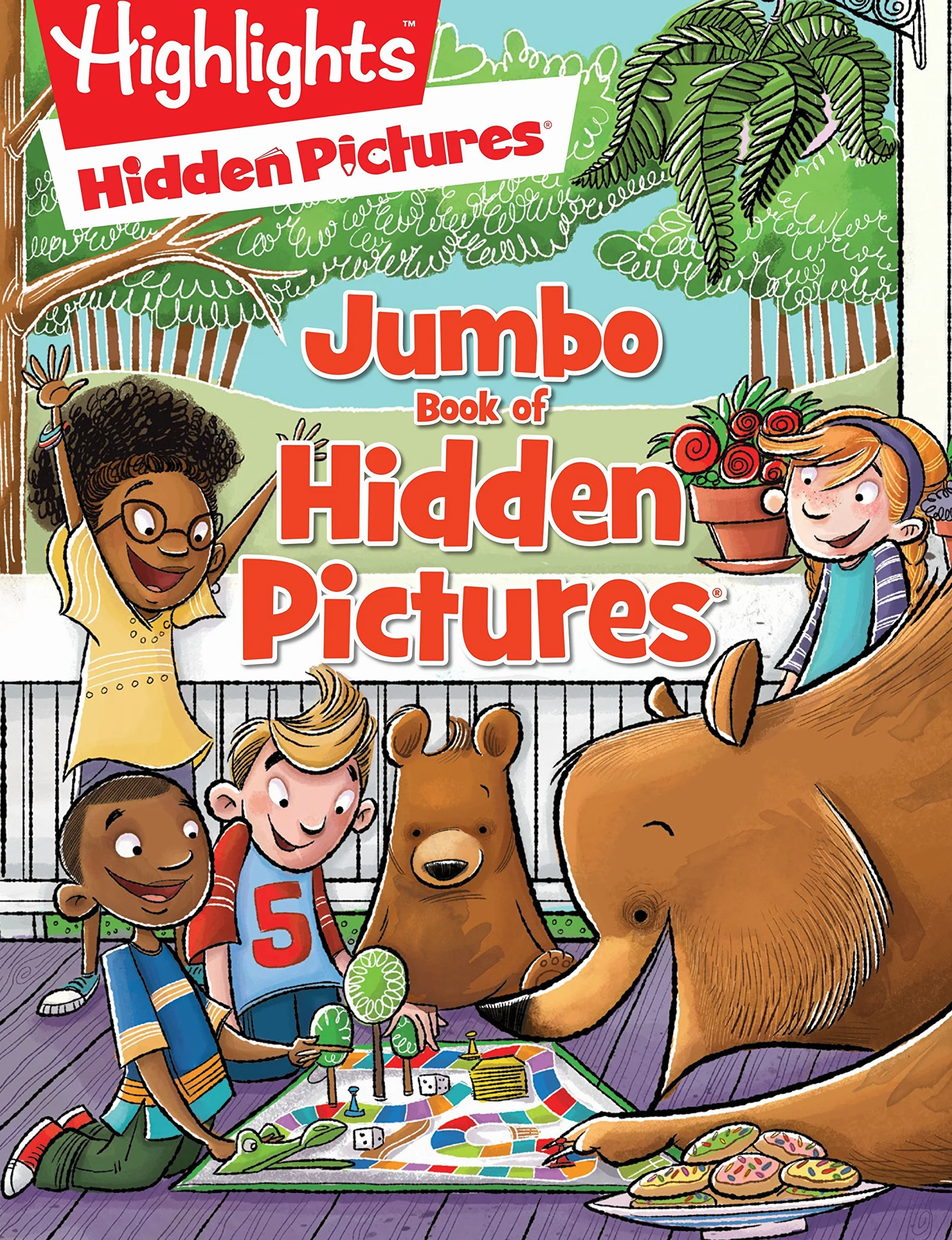 Jumbo Book of Hidden Pictures: Jumbo Activity Book, 200+ Seek-and-Find Puzzles, Classic Black and White Hidden Pictures Puzzles, Highlights Puzzle Book for Kids
