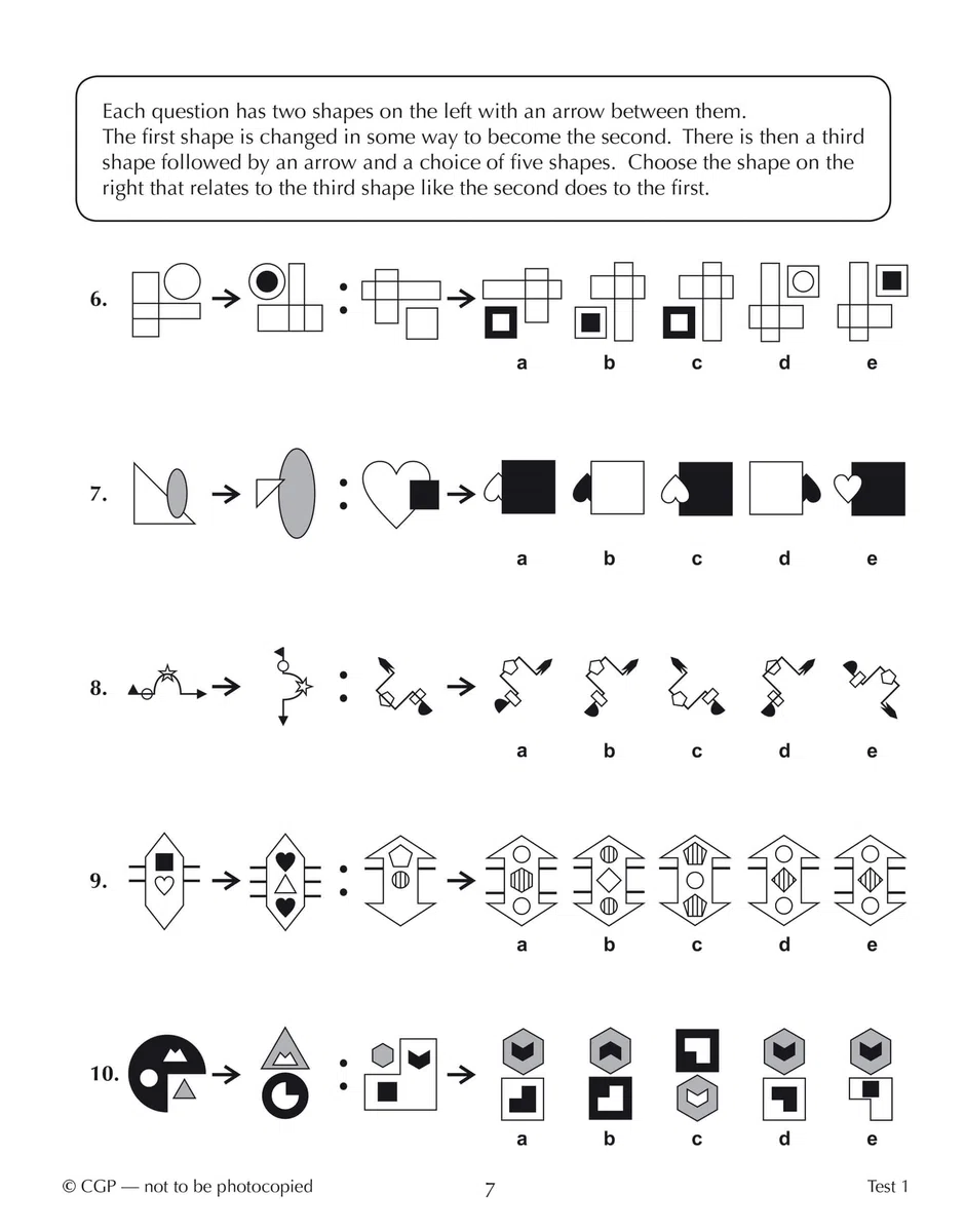 11+ GL 10-Minute Tests: Non-Verbal Reasoning - Ages 10-11 Book 1 (with Online Edition)