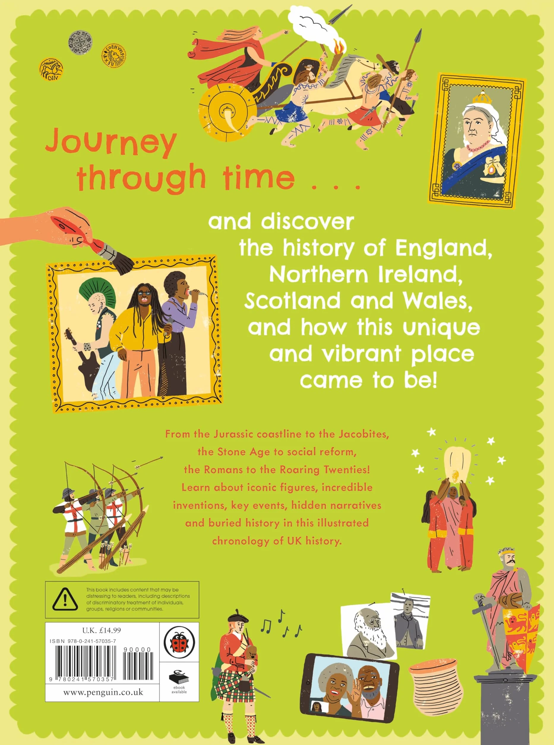 The Big Book of UK History: An illustrated account of UK history for 7-11 year olds