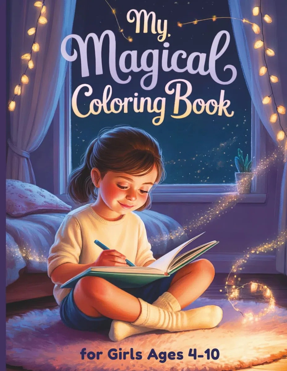 My Magical Coloring Book for Girls Ages 4–10: 50+ Engaging Coloring Pages with a Variety of Themes for Every Mood and Occasion