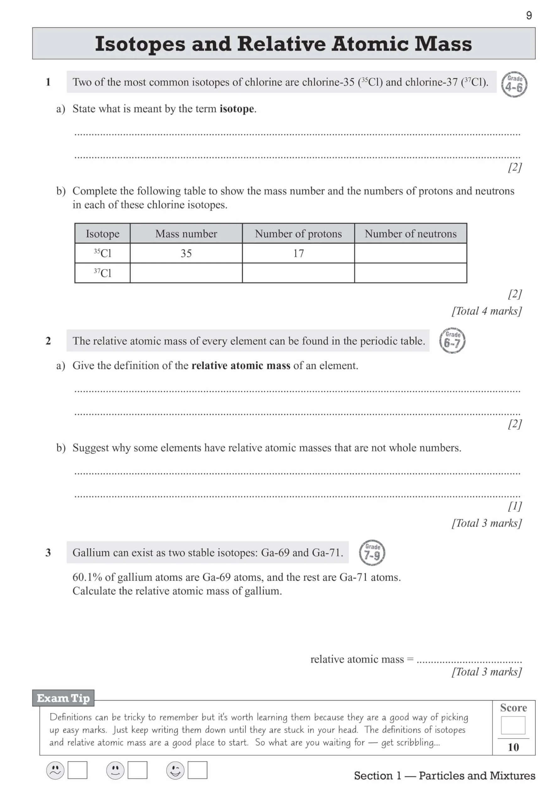 Edexcel International GCSE Chemistry Exam Practice Workbook (with Answers)