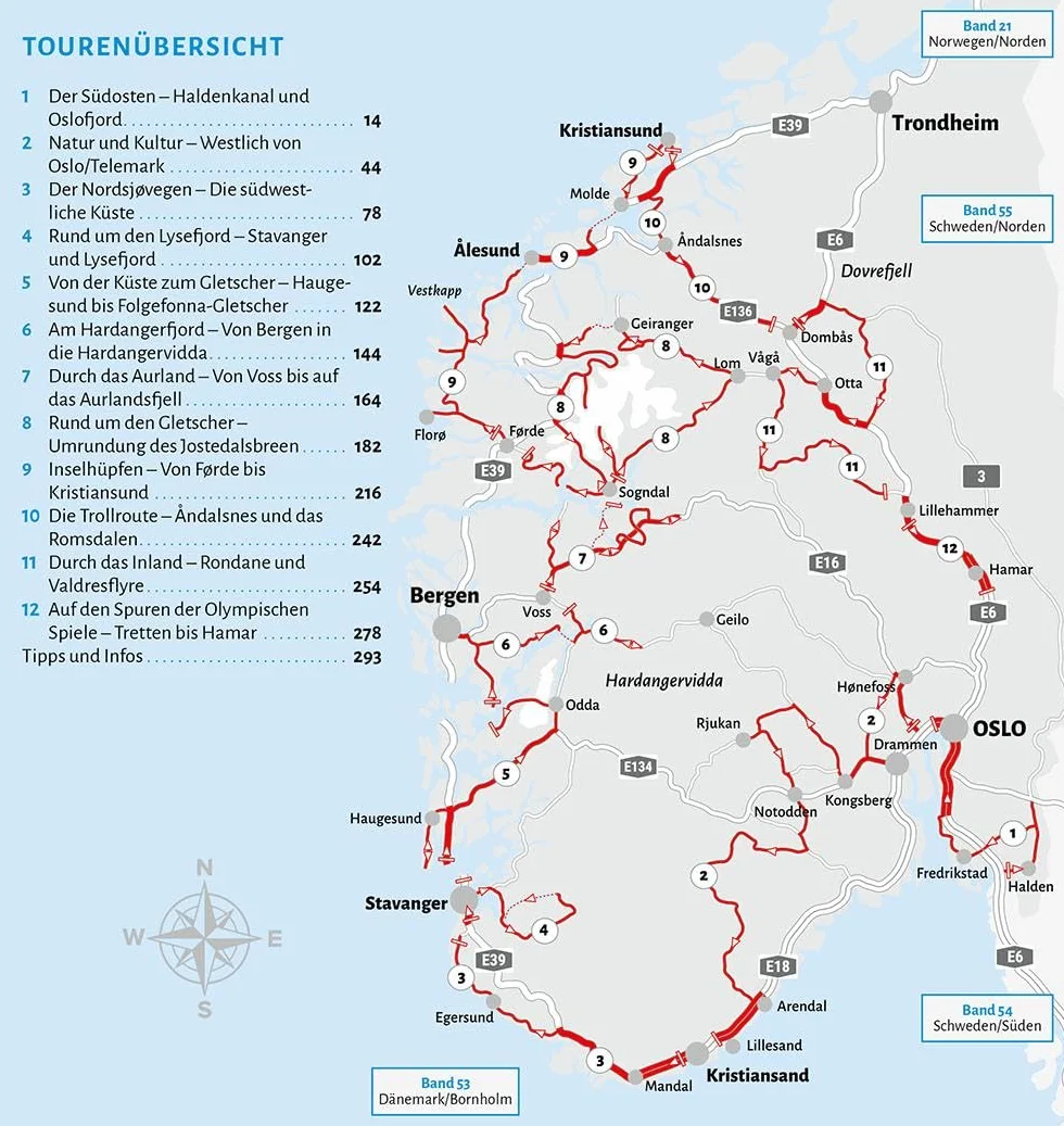 Entdeckertouren mit dem Wohnmobil Norwegen Der Süden: 15