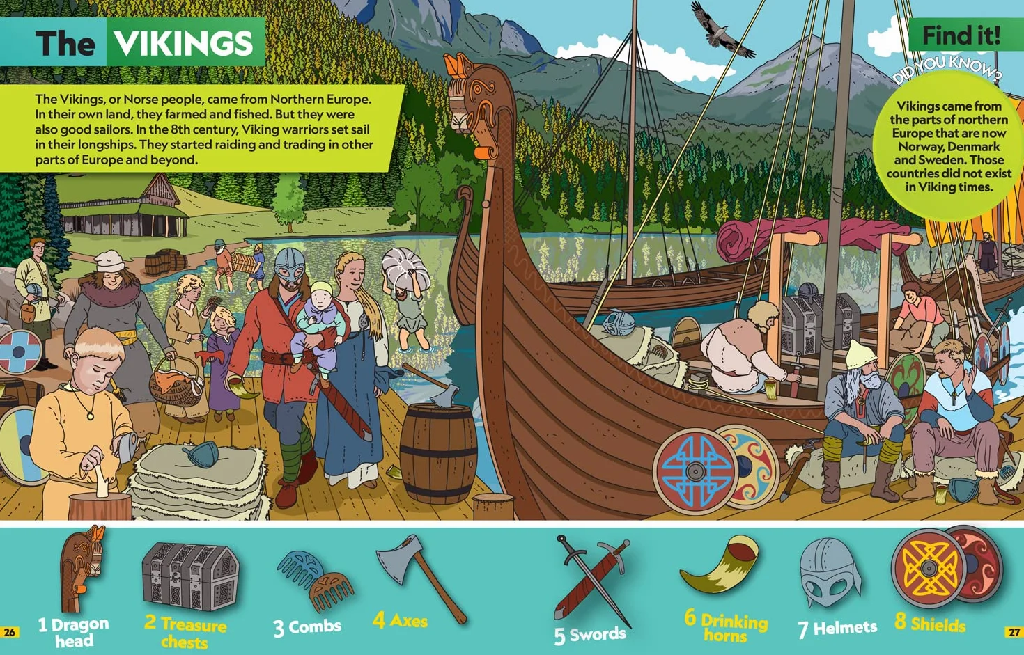 History Find it! Explore it!: More than 250 Things to Find, Facts and Photos