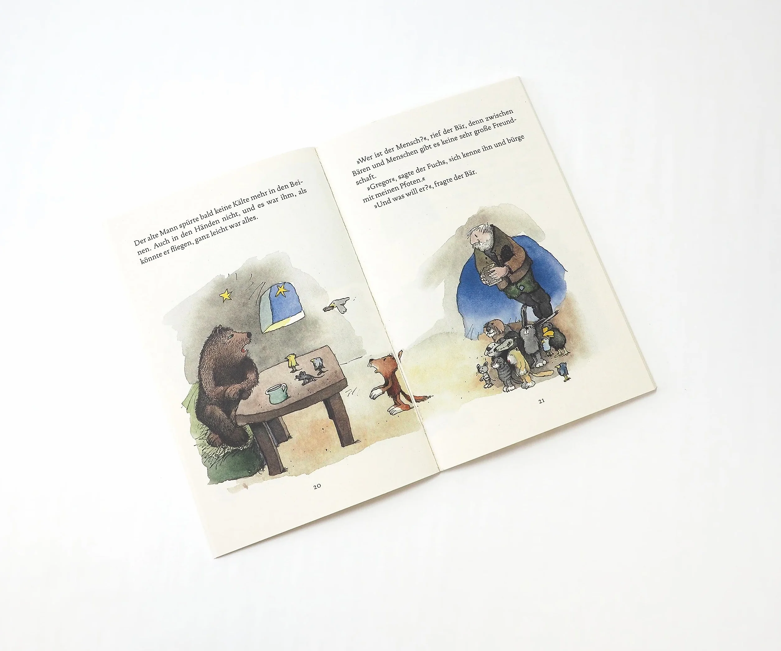 Janosch Der alte Mann und der Bär Eine philosophische Weihnachtsgeschichte Reclams Universal-Bibliothek