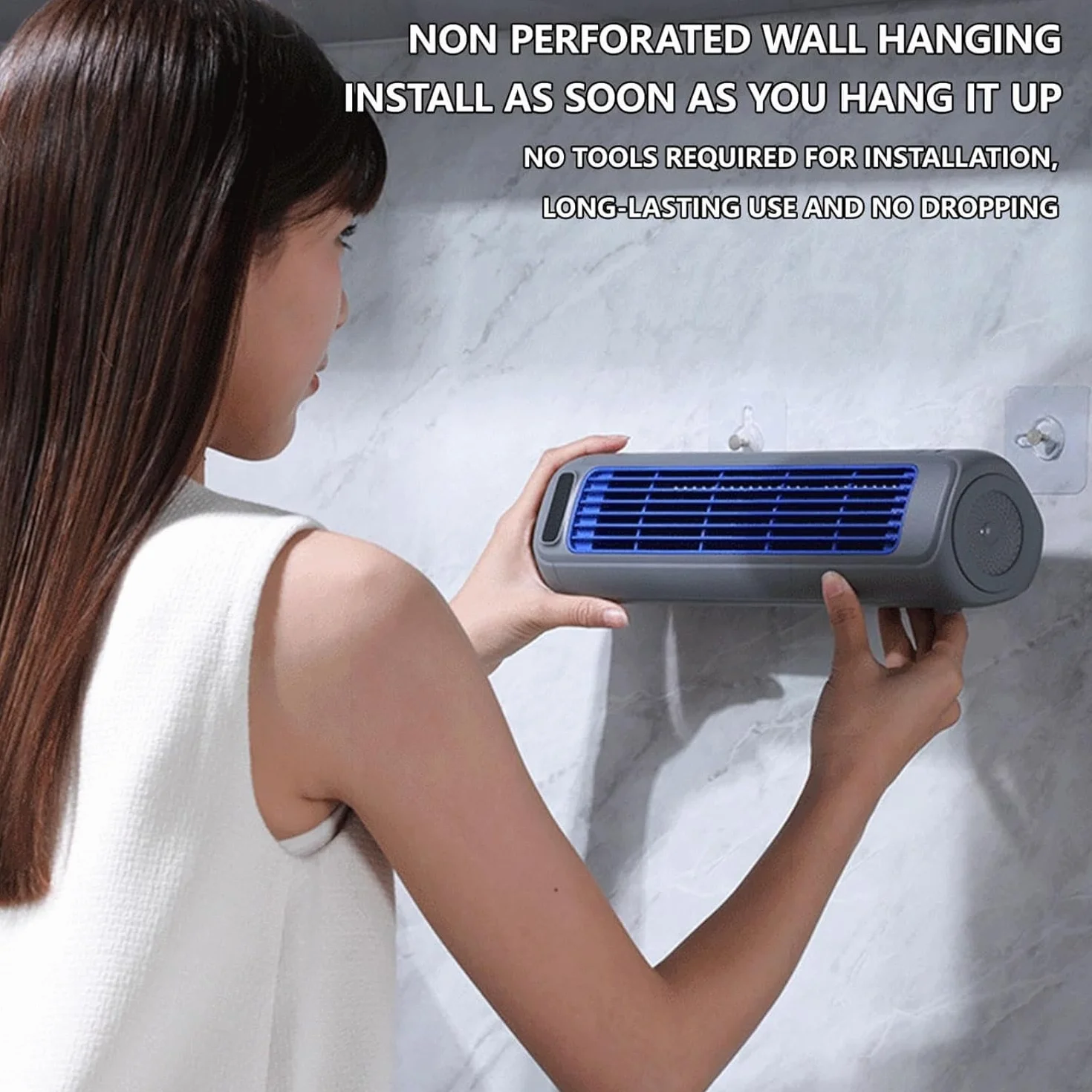 Outfany Cooling Ace, przenośny klimatyzator Sherum Libiyi Cool-ass 3.0, Relaxix Cooling Ace, przenośny klimatyzator, wentylator chłodzący, cichy, wentylator biurkowy