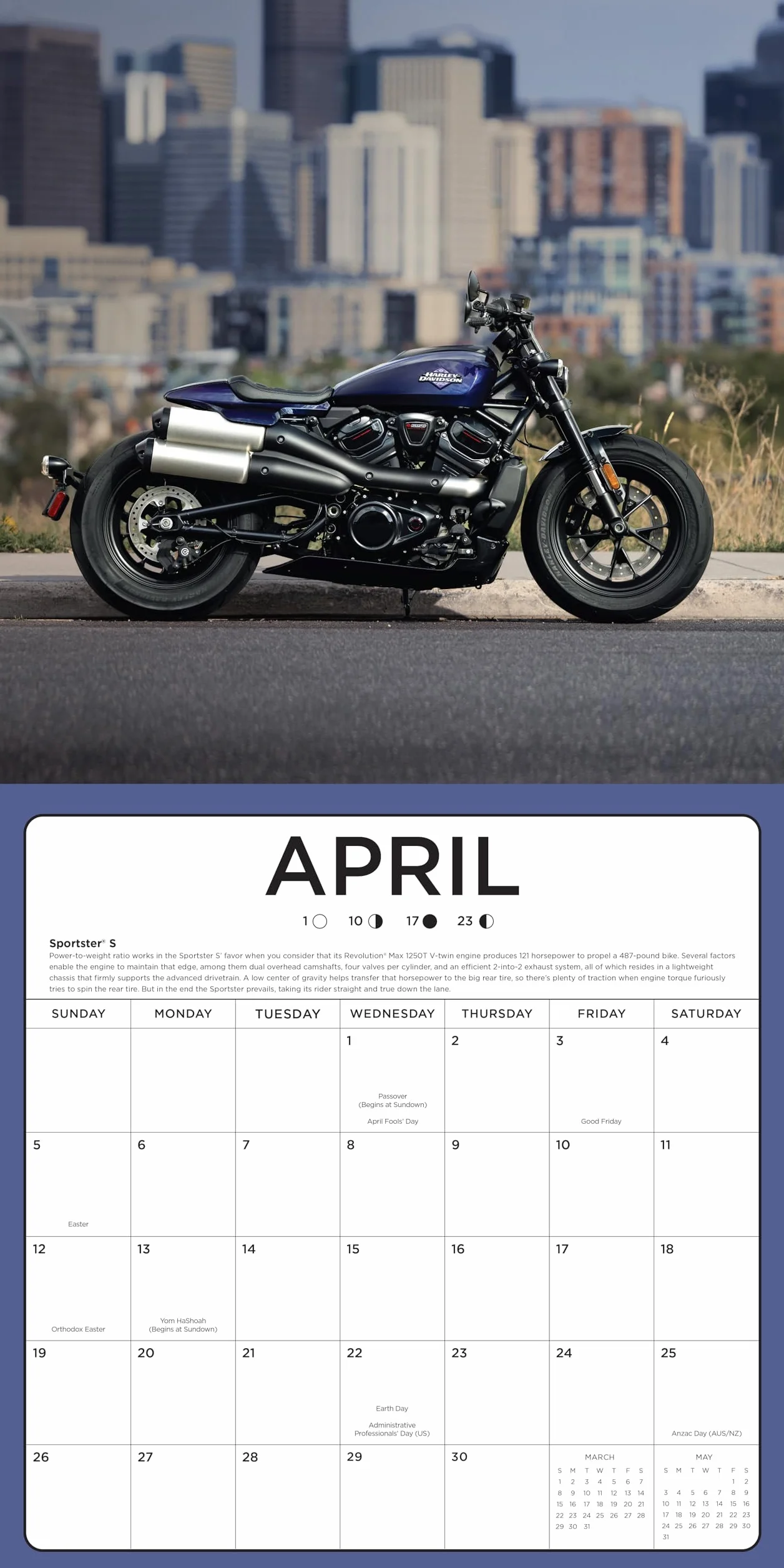 Harley-Davidson 2026 12x12: 16-Month Calendar--September 2025 through December 2026